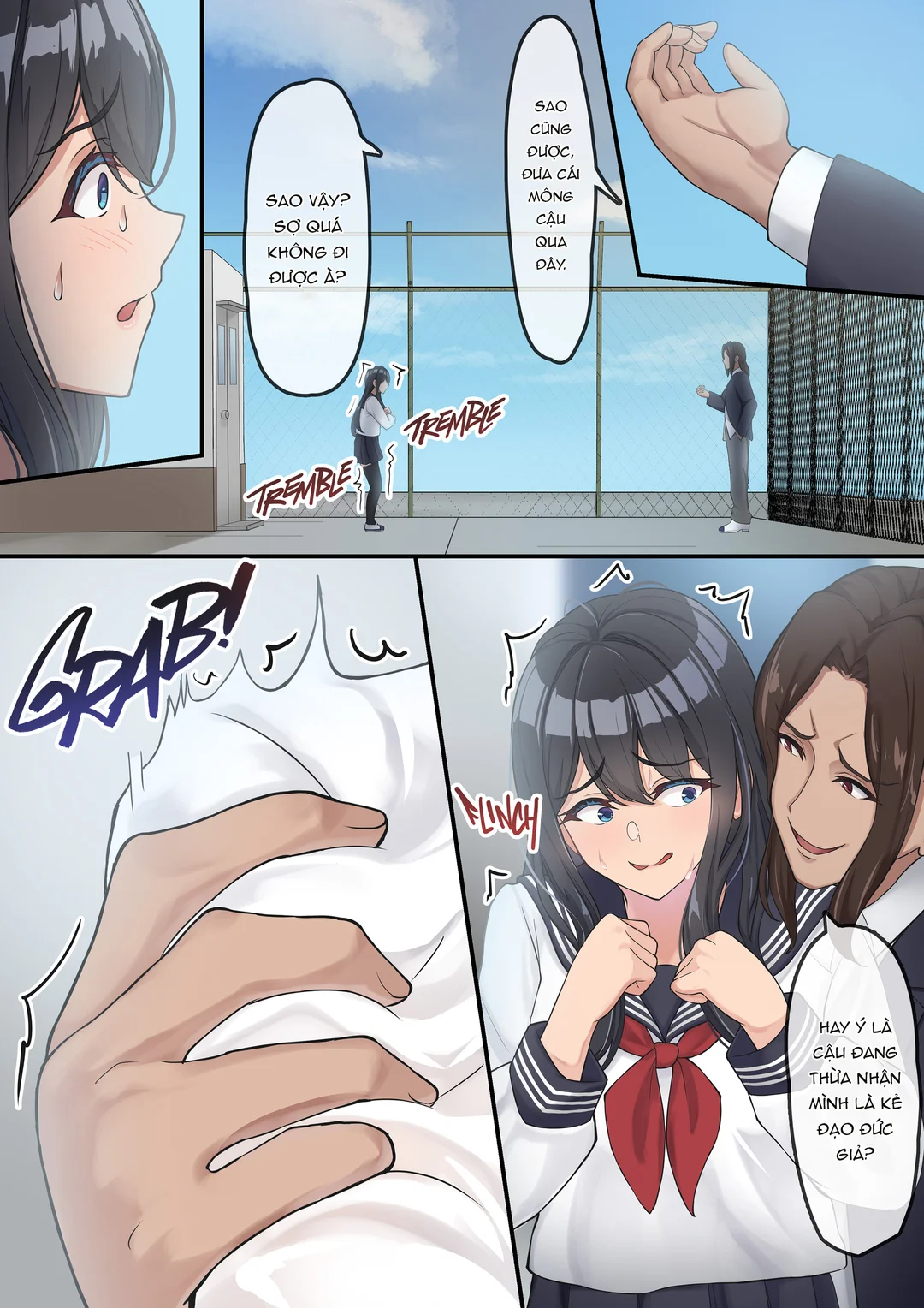 HentaiVN.net - Ảnh 5 - Tôi chỉ có thể đứng nhìn… - Part 2-END