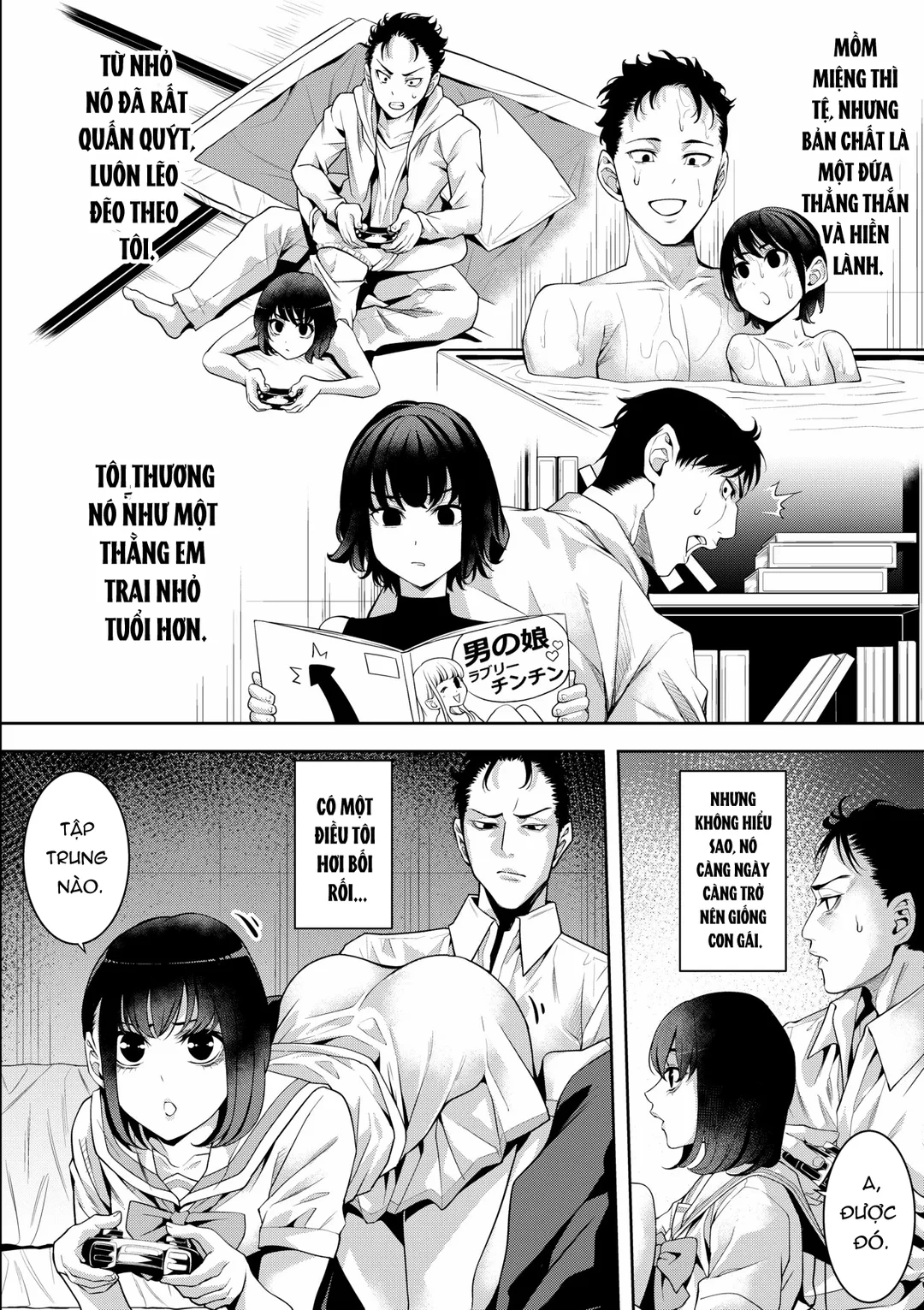 HentaiVN.net - Ảnh 3 - Gamer Otokonoko to Chinchin Play - Oneshot