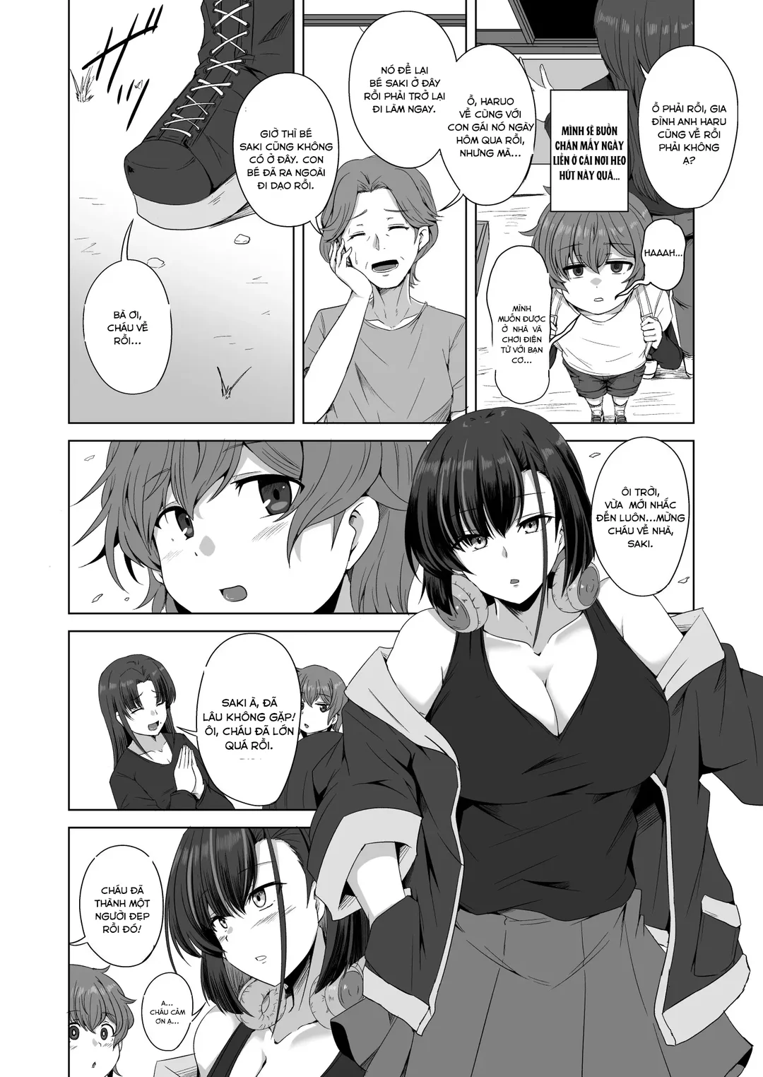 HentaiVN.net - Ảnh 3 - Chị họ nguy hiểm của tôi - Oneshot