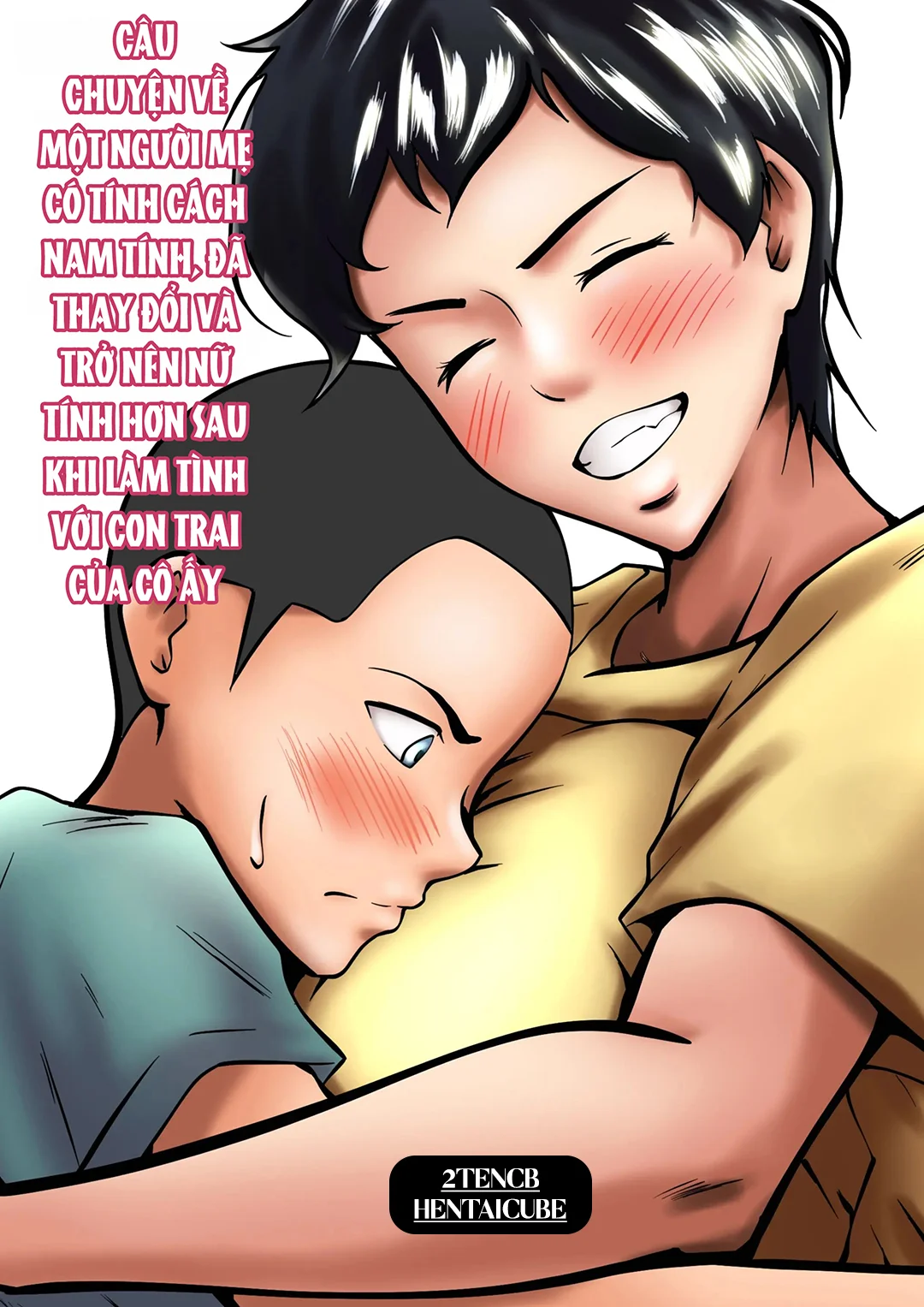 HentaiVN.net - Ảnh 1 - Mẹ tomboy trở nên nữ tính sau khi làm tình với con trai - Oneshot