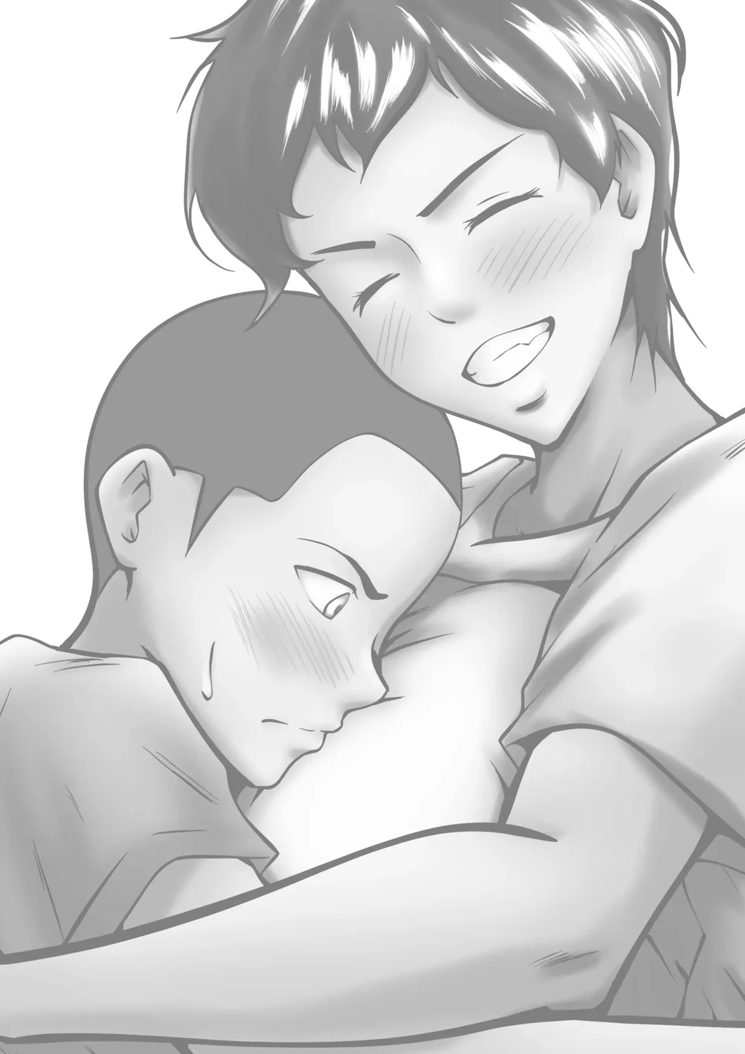 HentaiVN.net - Ảnh 55 - Mẹ tomboy trở nên nữ tính sau khi làm tình với con trai - Oneshot