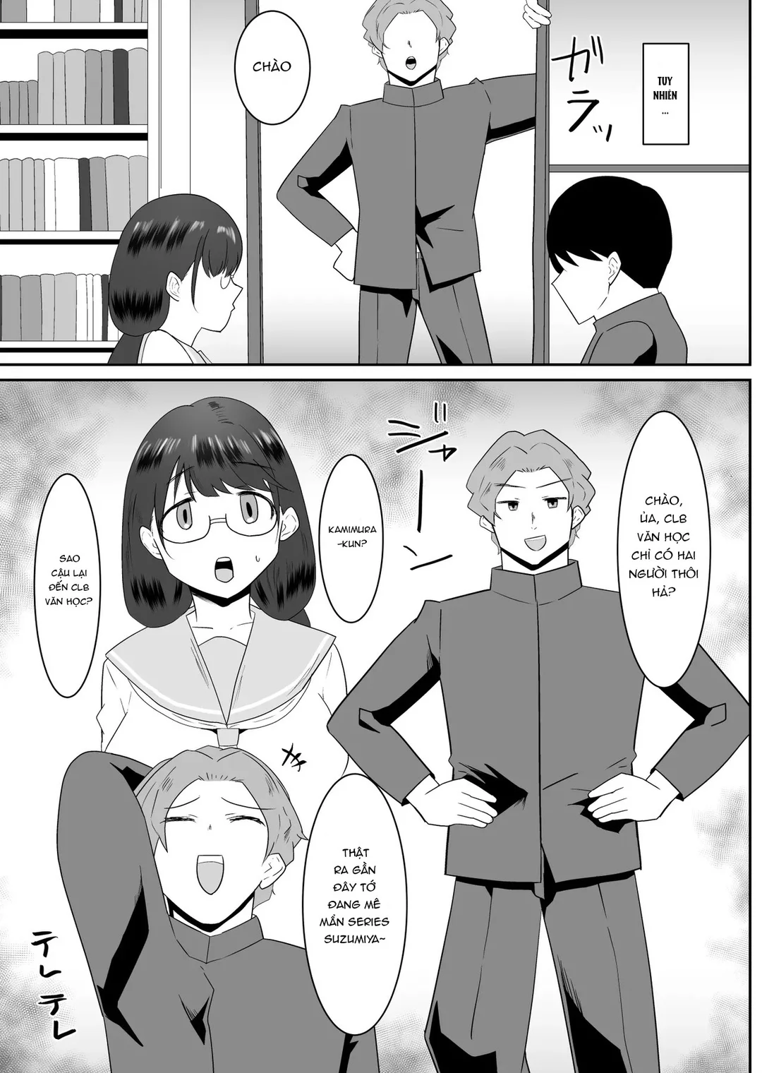 HentaiVN.net - Ảnh 5 - Cô Nàng Kính Cận Văn Chương Tôi Từng Thầm Yêu - Oneshot