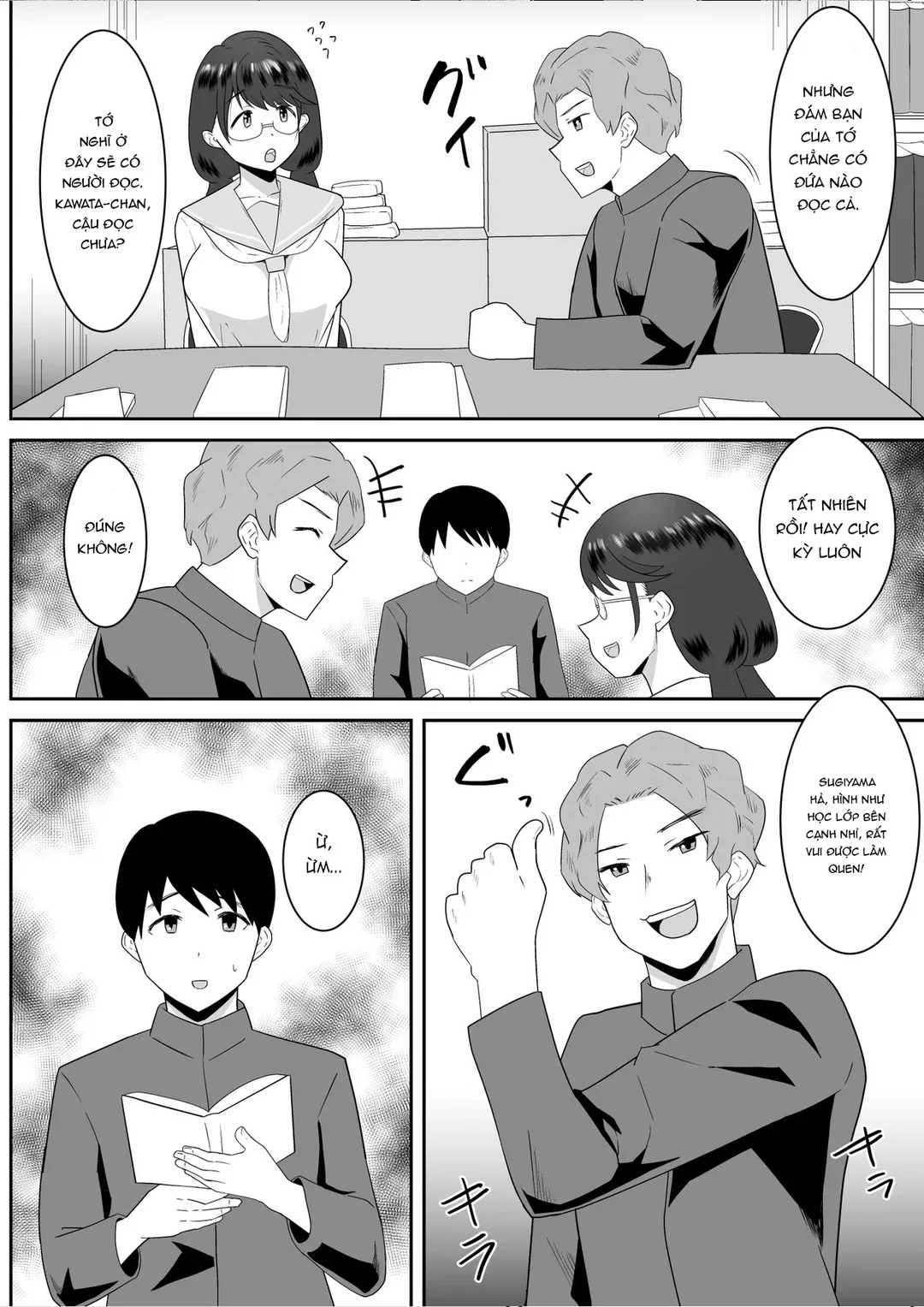HentaiVN.net - Ảnh 6 - Cô Nàng Kính Cận Văn Chương Tôi Từng Thầm Yêu - Oneshot