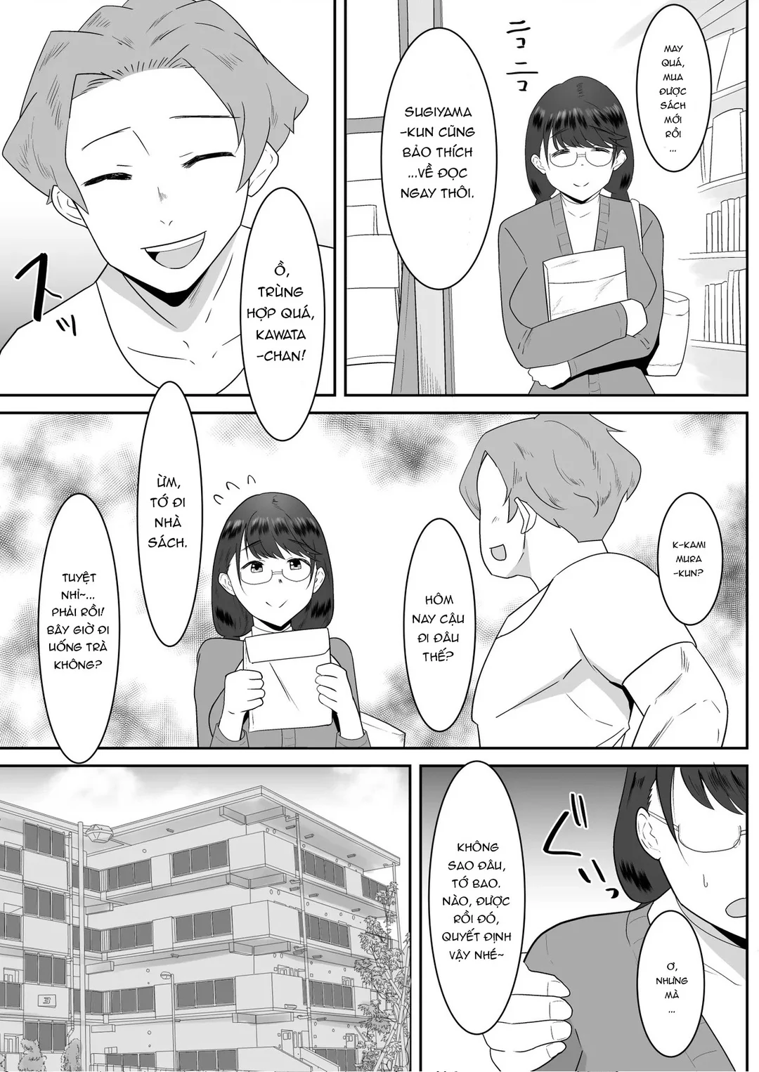 HentaiVN.net - Ảnh 9 - Cô Nàng Kính Cận Văn Chương Tôi Từng Thầm Yêu - Oneshot