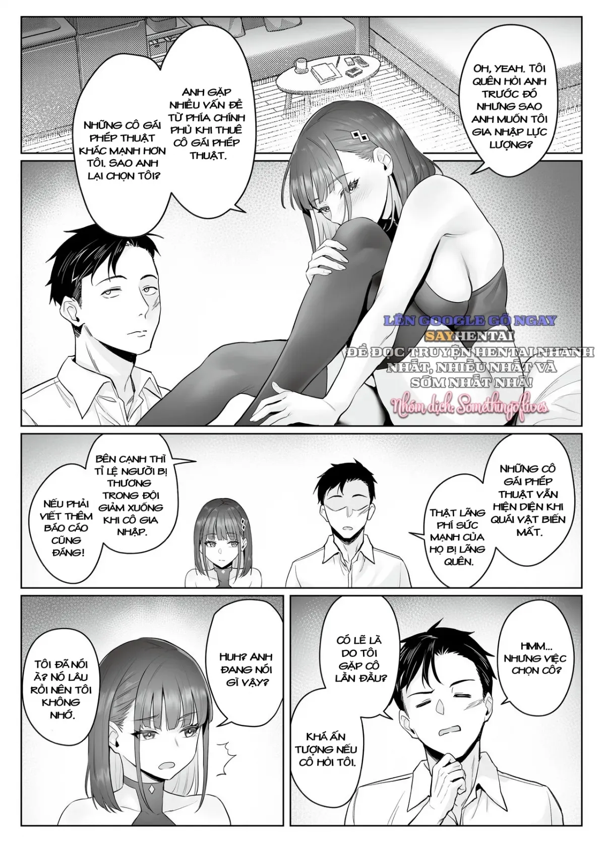HentaiVN.net - Ảnh 29 - Câu chuyện công việc của cựu cô gái phép thuật [Moto Mahou Shoujo no Shigoto Banashi Ao] - Oneshot