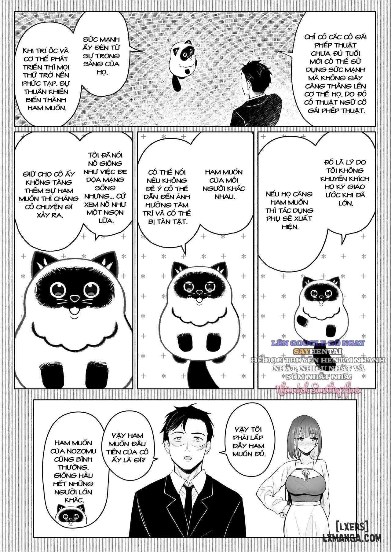HentaiVN.net - Ảnh 13 - Câu chuyện công việc của cựu cô gái phép thuật [Moto Mahou Shoujo no Shigoto Banashi Ao] - Chap 1