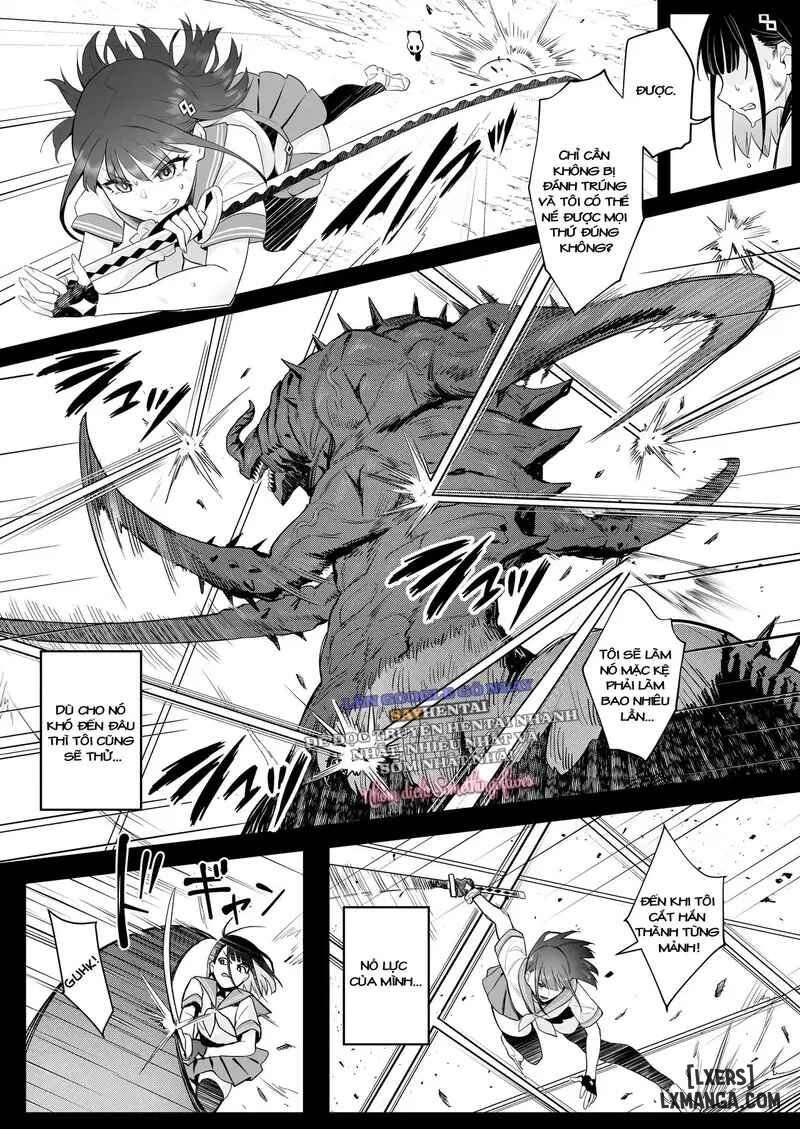 HentaiVN.net - Ảnh 4 - Câu chuyện công việc của cựu cô gái phép thuật [Moto Mahou Shoujo no Shigoto Banashi Ao] - Chap 1