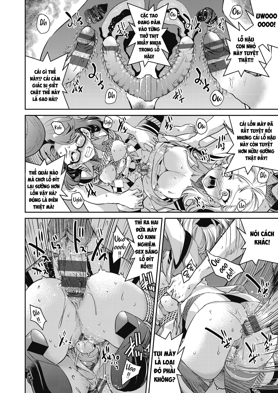 HentaiVN.net - Ảnh 21 - Yousei Sentai Actliver - ACT.1: Chấn động! Kẻ thù bỗng nhiên trở thành một tổ chức dâm dục!?