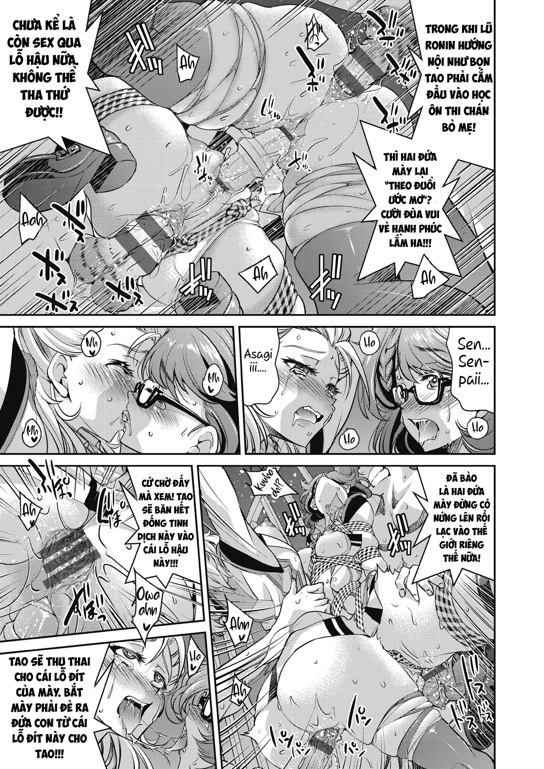 HentaiVN.net - Ảnh 22 - Yousei Sentai Actliver - ACT.1: Chấn động! Kẻ thù bỗng nhiên trở thành một tổ chức dâm dục!?
