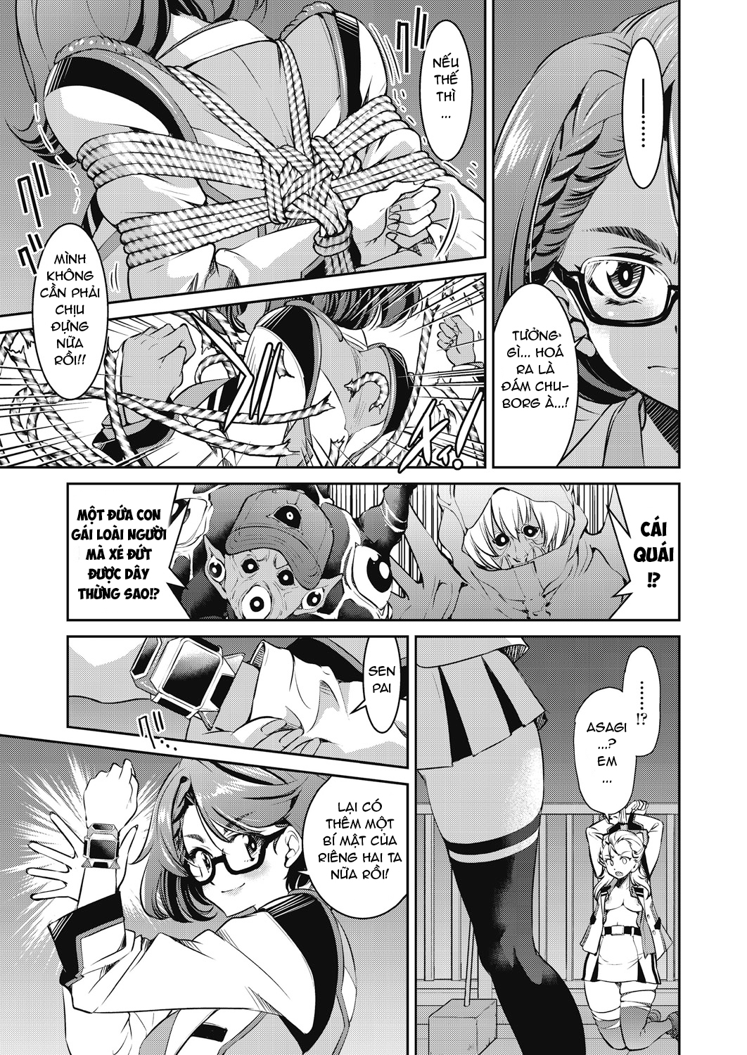 HentaiVN.net - Ảnh 26 - Yousei Sentai Actliver - ACT.1: Chấn động! Kẻ thù bỗng nhiên trở thành một tổ chức dâm dục!?