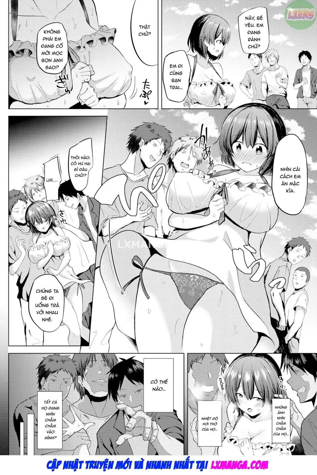 HentaiVN.net - Ảnh 5 - I Do Not Have Naughty Fantasies! - Oneshot