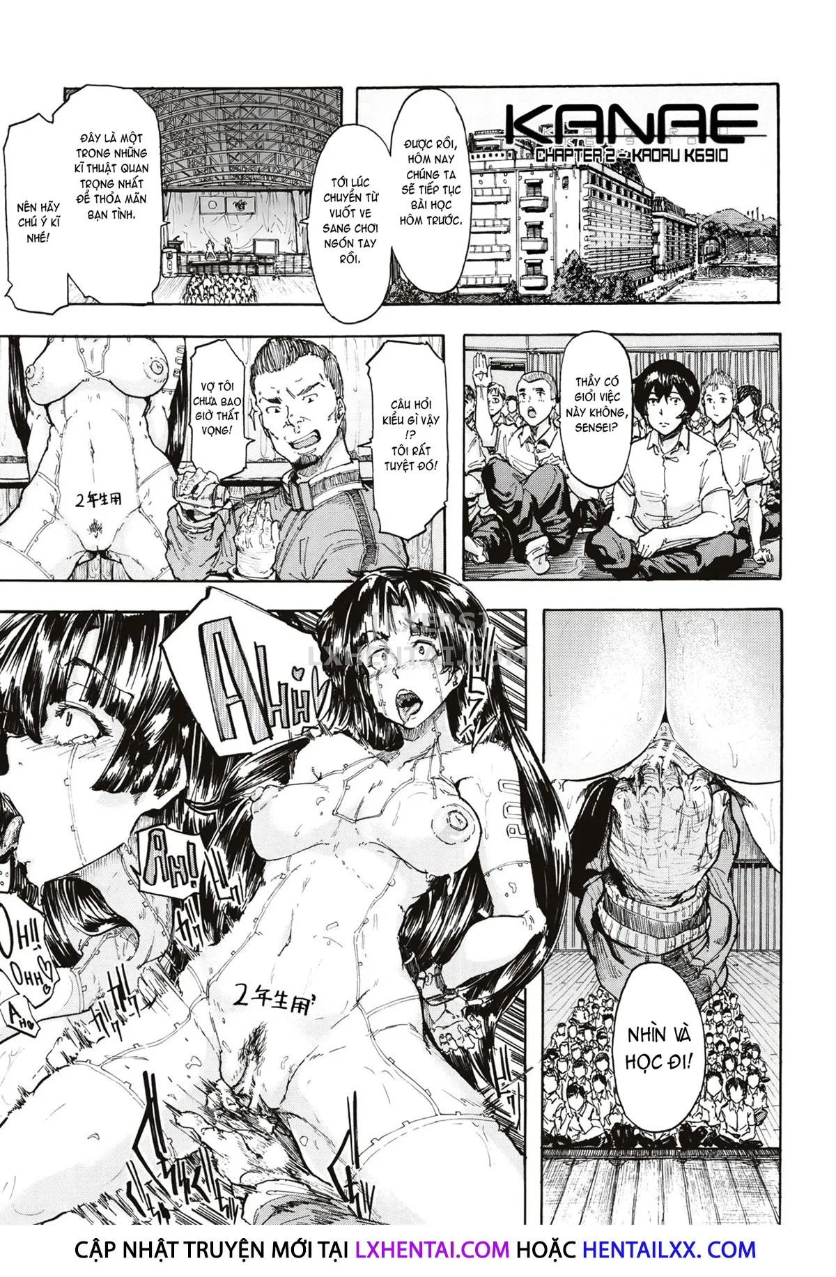 HentaiVN.net - Ảnh 4 - Juurin no Ame [Juurin no Ame] - Chap 2.1