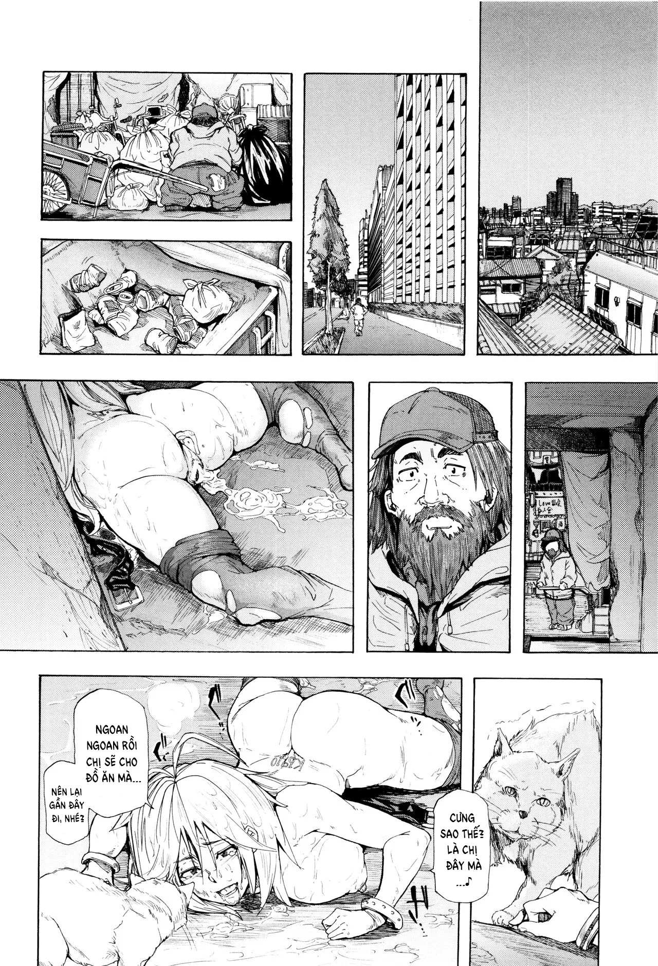 HentaiVN.net - Ảnh 13 - Juurin no Ame [Juurin no Ame] - Chap 2.2