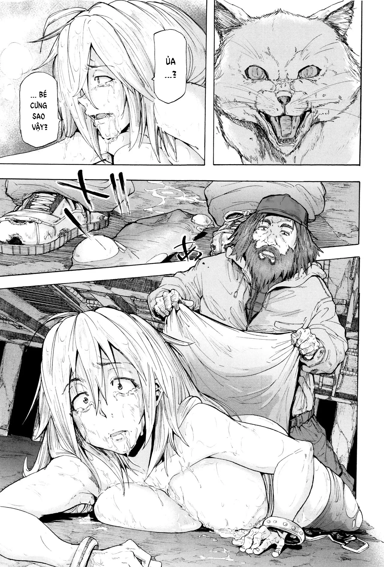 HentaiVN.net - Ảnh 14 - Juurin no Ame [Juurin no Ame] - Chap 2.2