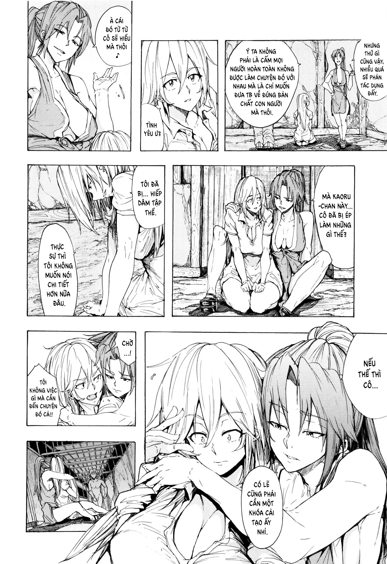 HentaiVN.net - Ảnh 14 - Juurin no Ame [Juurin no Ame] - Chap 4.1