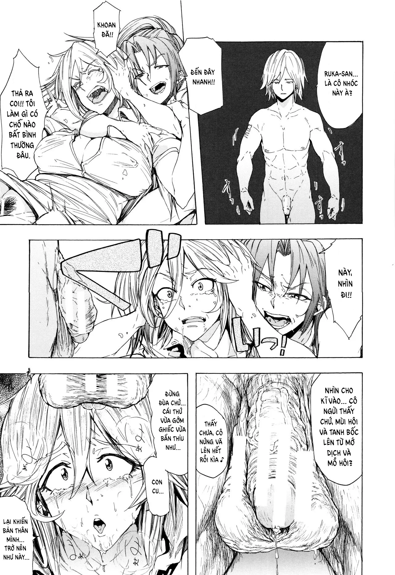 HentaiVN.net - Ảnh 15 - Juurin no Ame [Juurin no Ame] - Chap 4.1