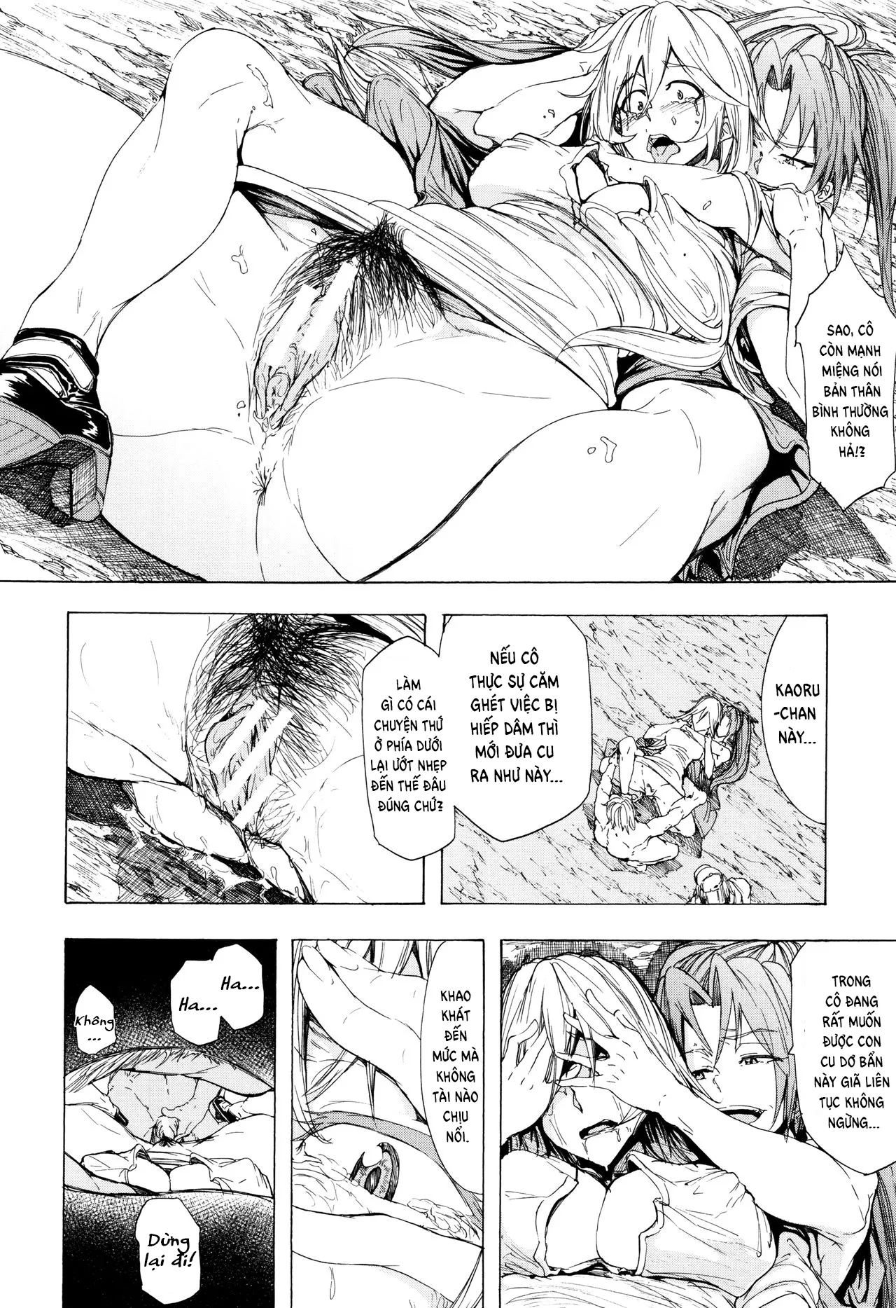 HentaiVN.net - Ảnh 16 - Juurin no Ame [Juurin no Ame] - Chap 4.1
