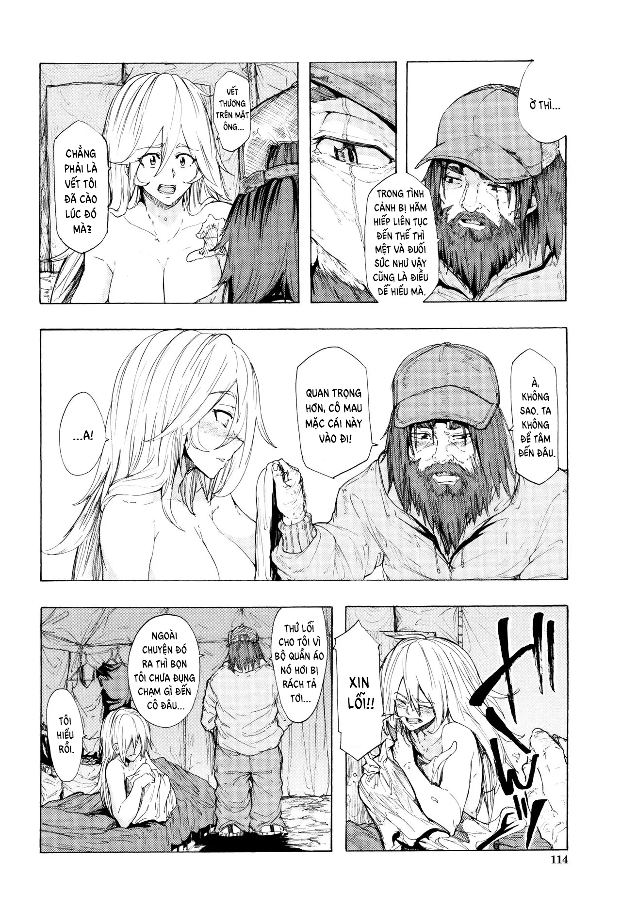 HentaiVN.net - Ảnh 6 - Juurin no Ame [Juurin no Ame] - Chap 4.1