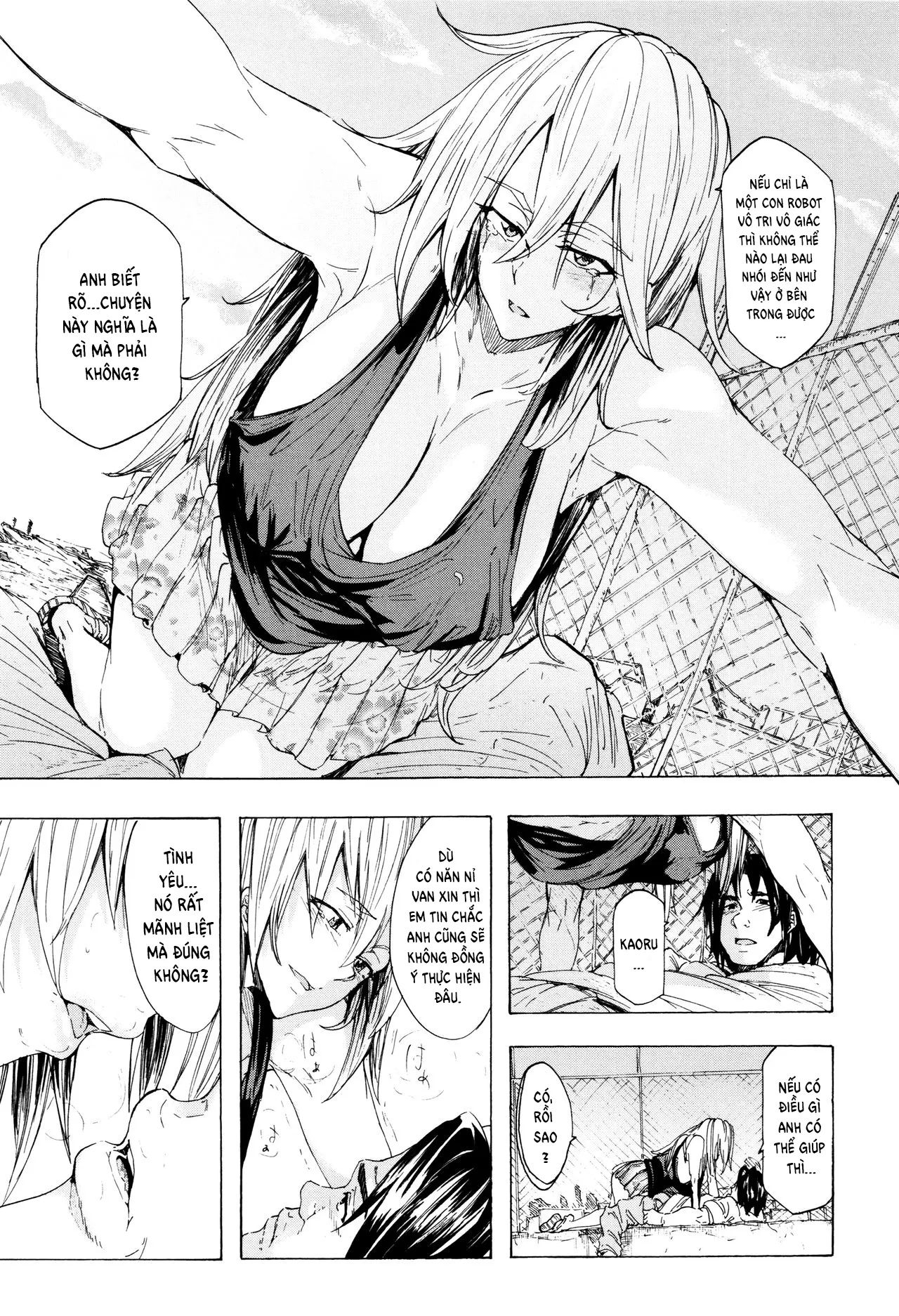 HentaiVN.net - Ảnh 10 - Juurin no Ame [Juurin no Ame] - Chap 4.2