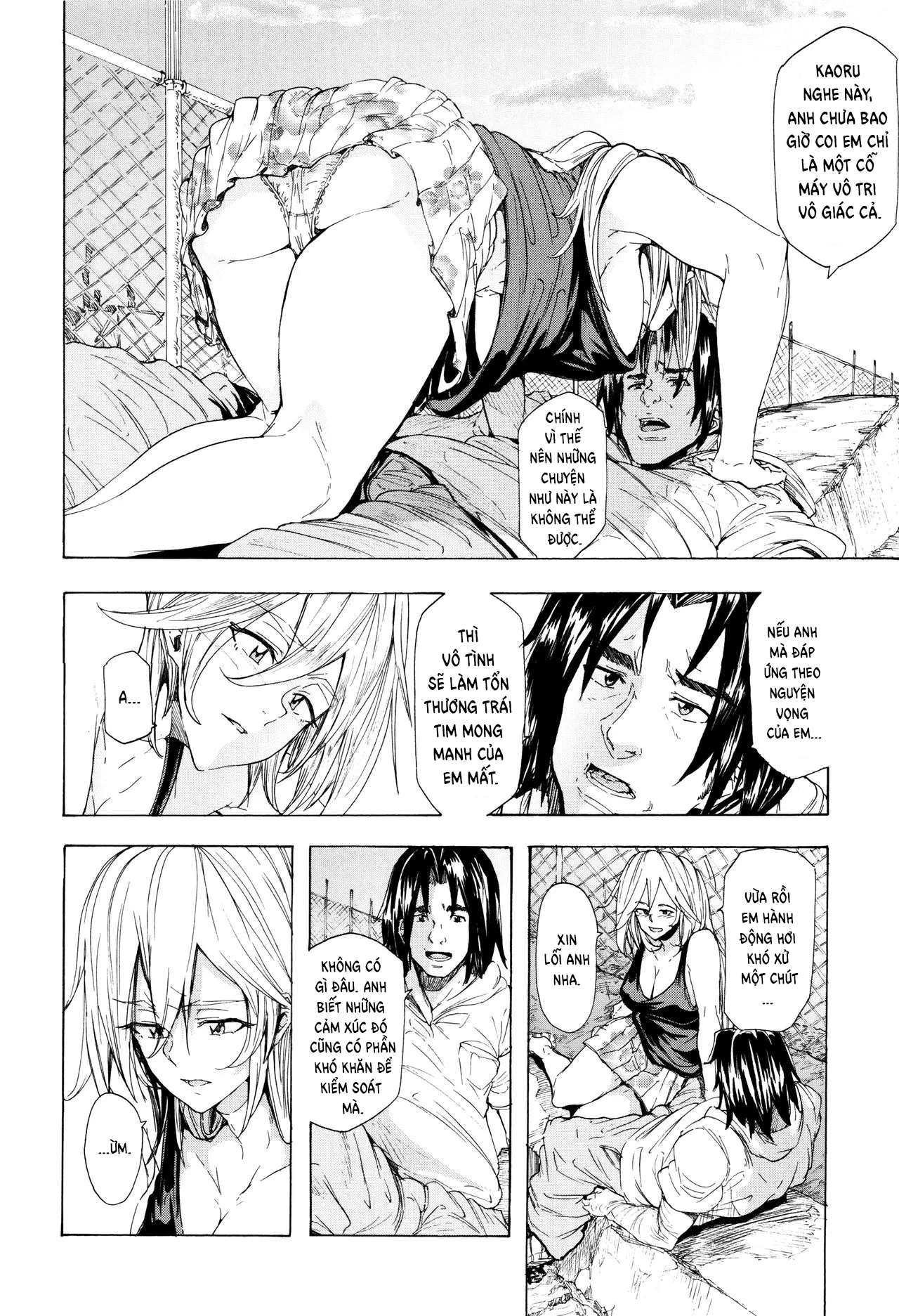 HentaiVN.net - Ảnh 11 - Juurin no Ame [Juurin no Ame] - Chap 4.2