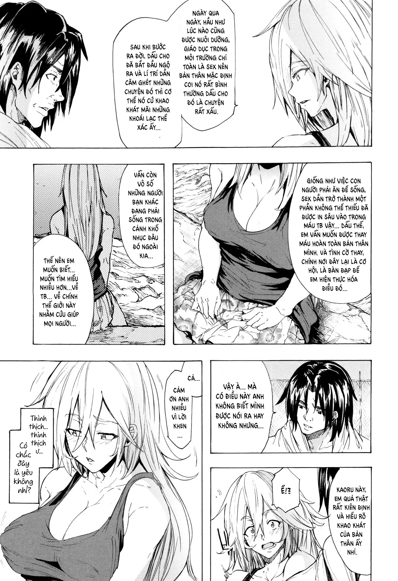 HentaiVN.net - Ảnh 6 - Juurin no Ame [Juurin no Ame] - Chap 4.2