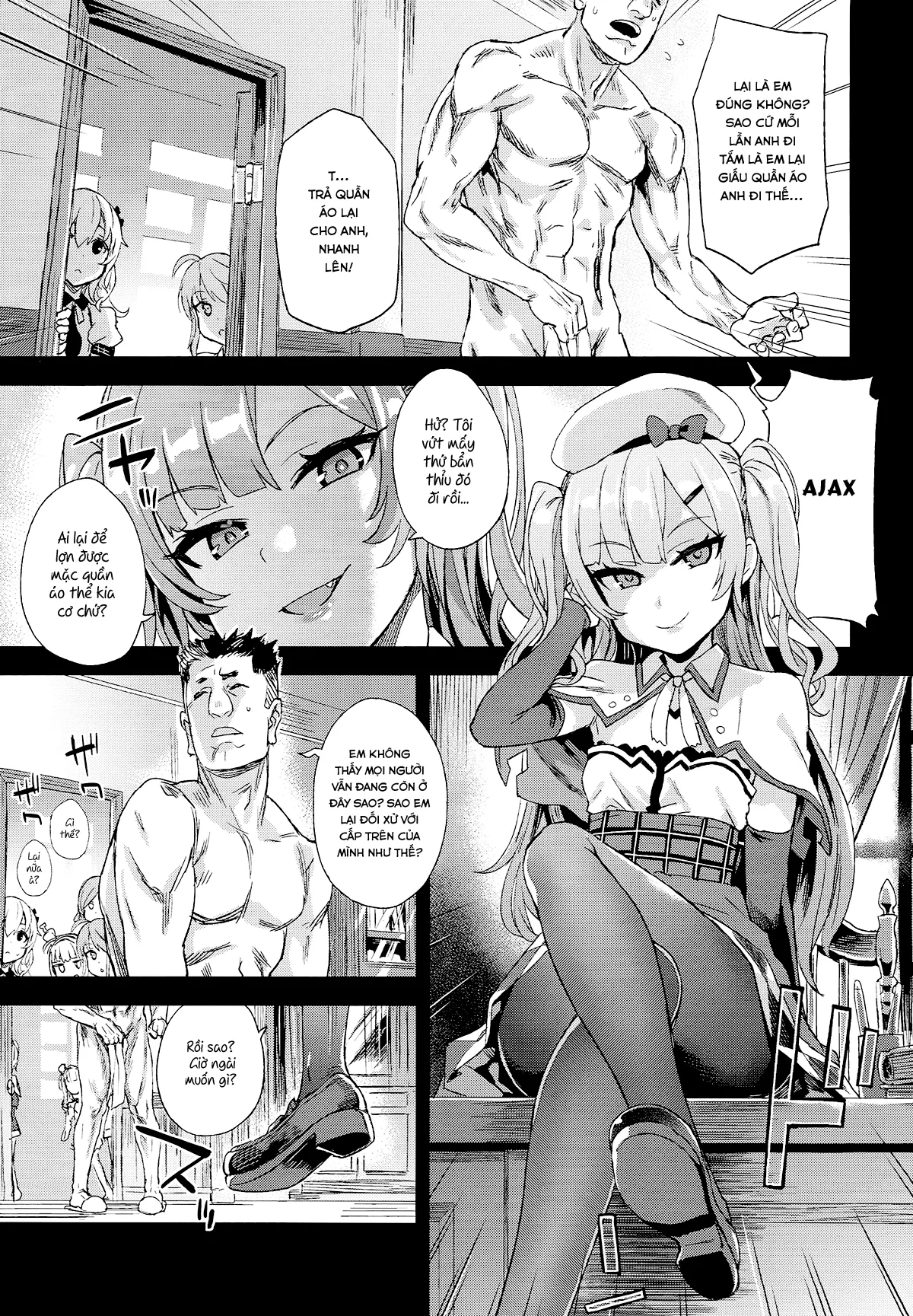 HentaiVN.net - Ảnh 4 - Kuso Namaiki na Do S Musume ni Suiminyaku o (Azur Lane) [クソ生意気なドS娘に睡眠薬を; Sleeping Pills for this Shitty Cheeky Sadist] - Oneshot