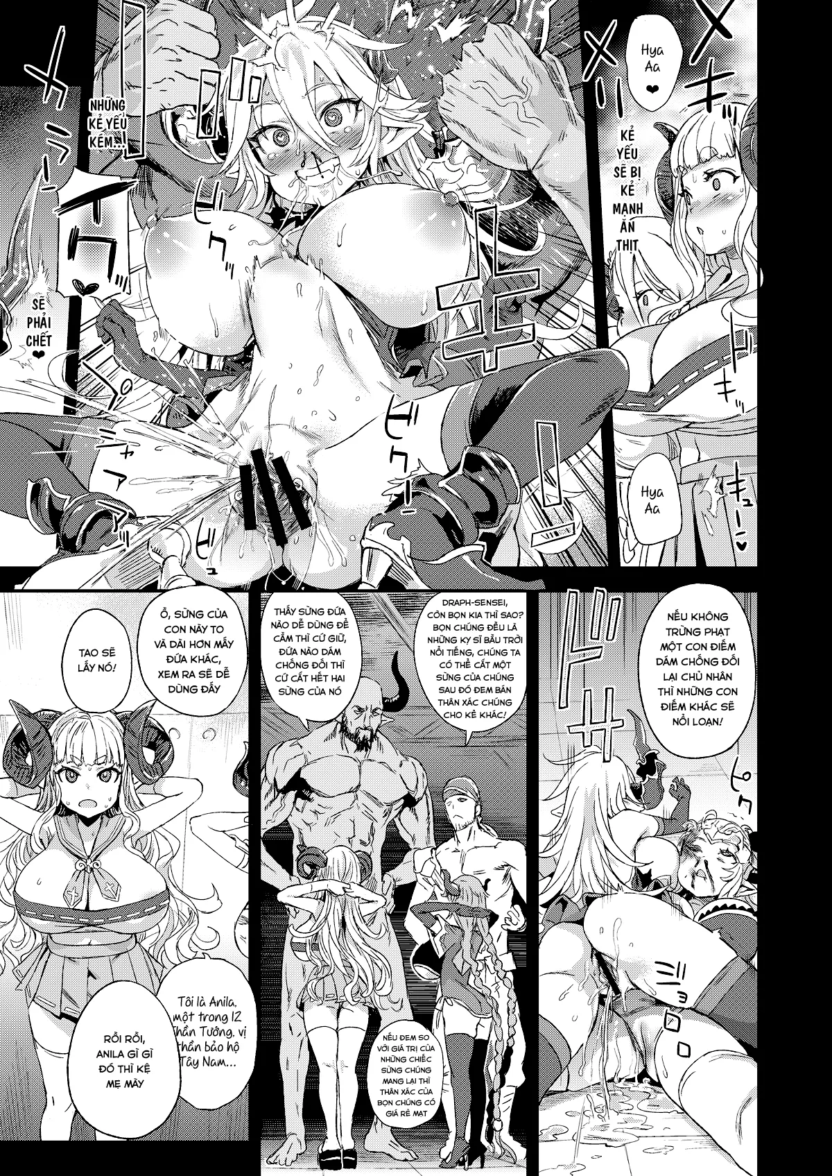HentaiVN.net - Ảnh 14 - VictimGirls25 Dekachichi Teishinchou Shuzoku ♀ no Tsuno o Oru Hanashi (Granblue Fantasy) [VictimGirls25 デカ乳低身長種族♀の角を折る話 (グランブルーファンタジー)] - Oneshot