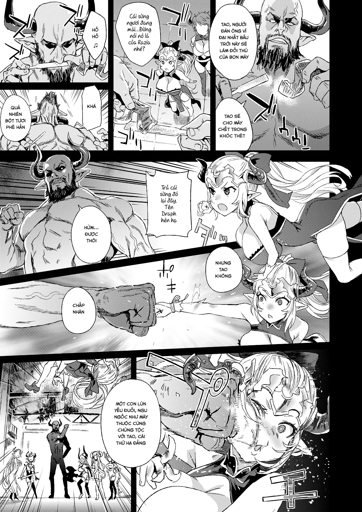 HentaiVN.net - Ảnh 8 - VictimGirls25 Dekachichi Teishinchou Shuzoku ♀ no Tsuno o Oru Hanashi (Granblue Fantasy) [VictimGirls25 デカ乳低身長種族♀の角を折る話 (グランブルーファンタジー)] - Oneshot