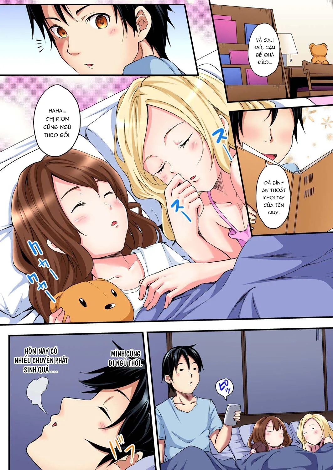 HentaiVN.net - Ảnh 15 - Bà Mẹ Teen Và Các Tư Thế SEX [ギャルママとパコパコSEX～人妻の超絶テクにマジイキ絶頂！] - Chap 2: Tắm chùng chị vợ