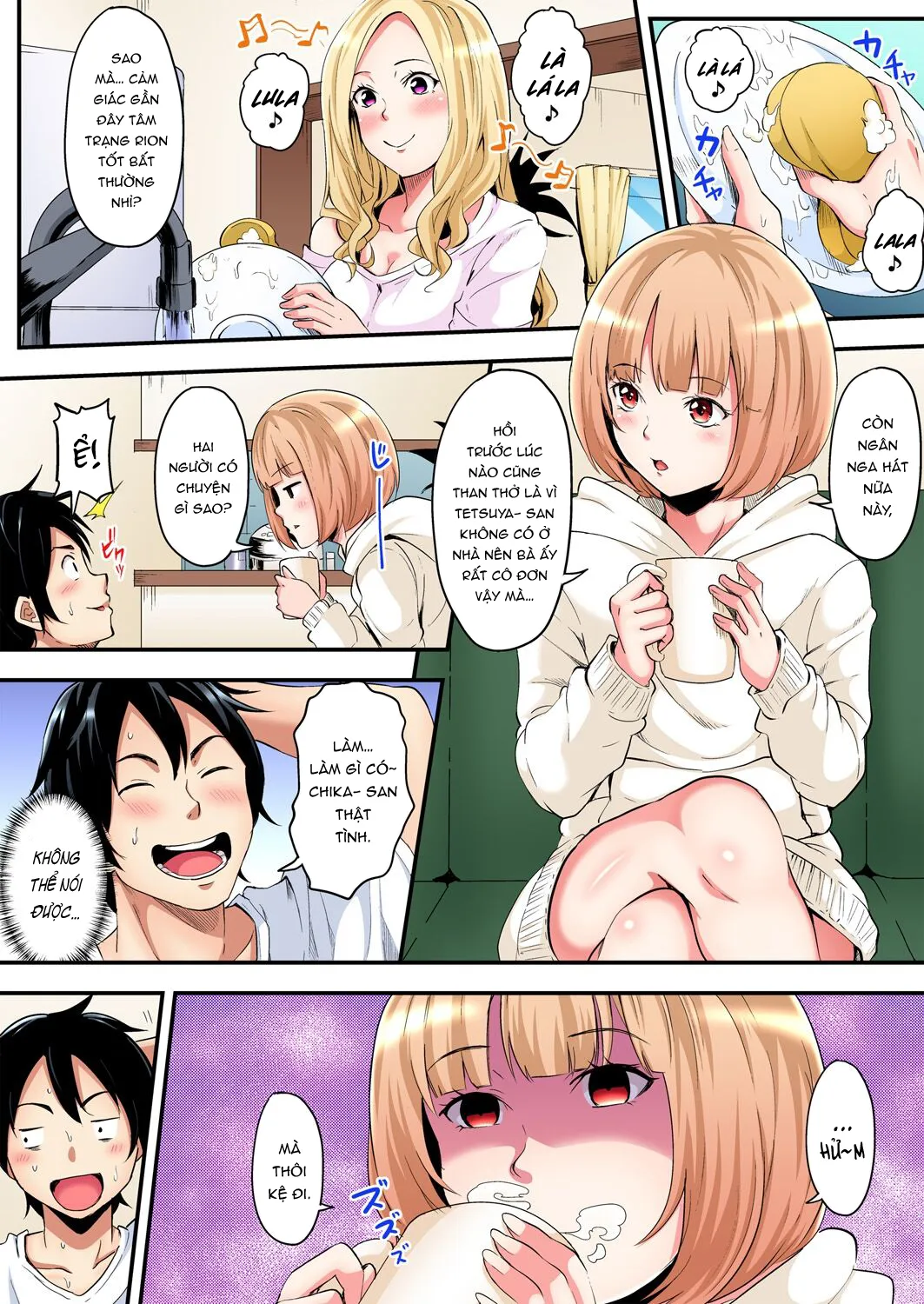 HentaiVN.net - Ảnh 5 - Bà Mẹ Teen Và Các Tư Thế SEX [ギャルママとパコパコSEX～人妻の超絶テクにマジイキ絶頂！] - Chap 3: Hội bà mẹ bỉm sữa Chika-chan (1)