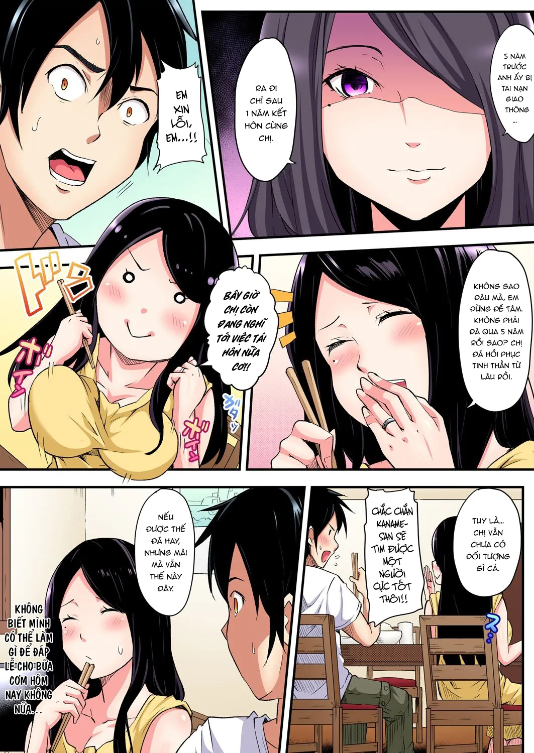 HentaiVN.net - Ảnh 9 - Bà Mẹ Teen Và Các Tư Thế SEX [ギャルママとパコパコSEX～人妻の超絶テクにマジイキ絶頂！] - Chap 4: Hội bà mẹ bỉm sữa HOUZUKI KANAME