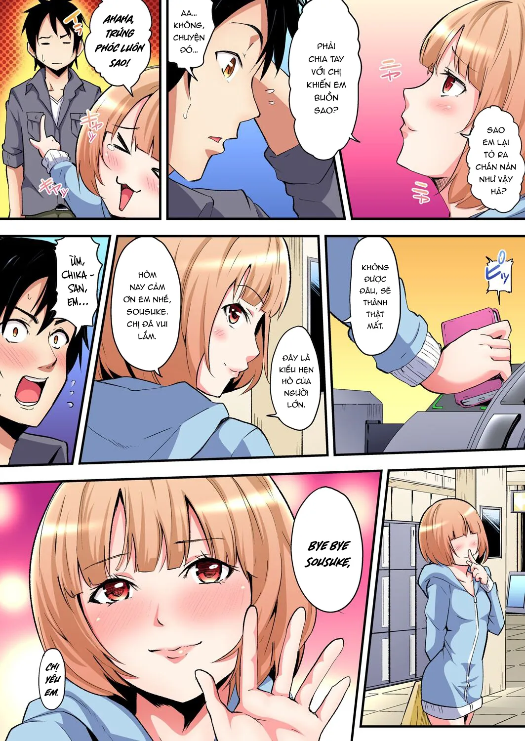 HentaiVN.net - Ảnh 3 - Bà Mẹ Teen Và Các Tư Thế SEX [ギャルママとパコパコSEX～人妻の超絶テクにマジイキ絶頂！] - Chap 4: Hội bà mẹ bỉm sữa HOUZUKI KANAME