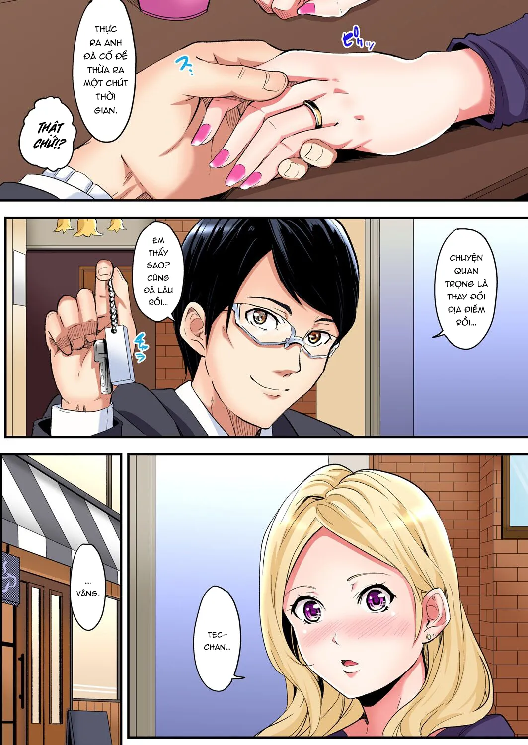 HentaiVN.net - Ảnh 6 - Bà Mẹ Teen Và Các Tư Thế SEX [ギャルママとパコパコSEX～人妻の超絶テクにマジイキ絶頂！] - Chap 5: Trả vợ cho anh họ rồi nè.