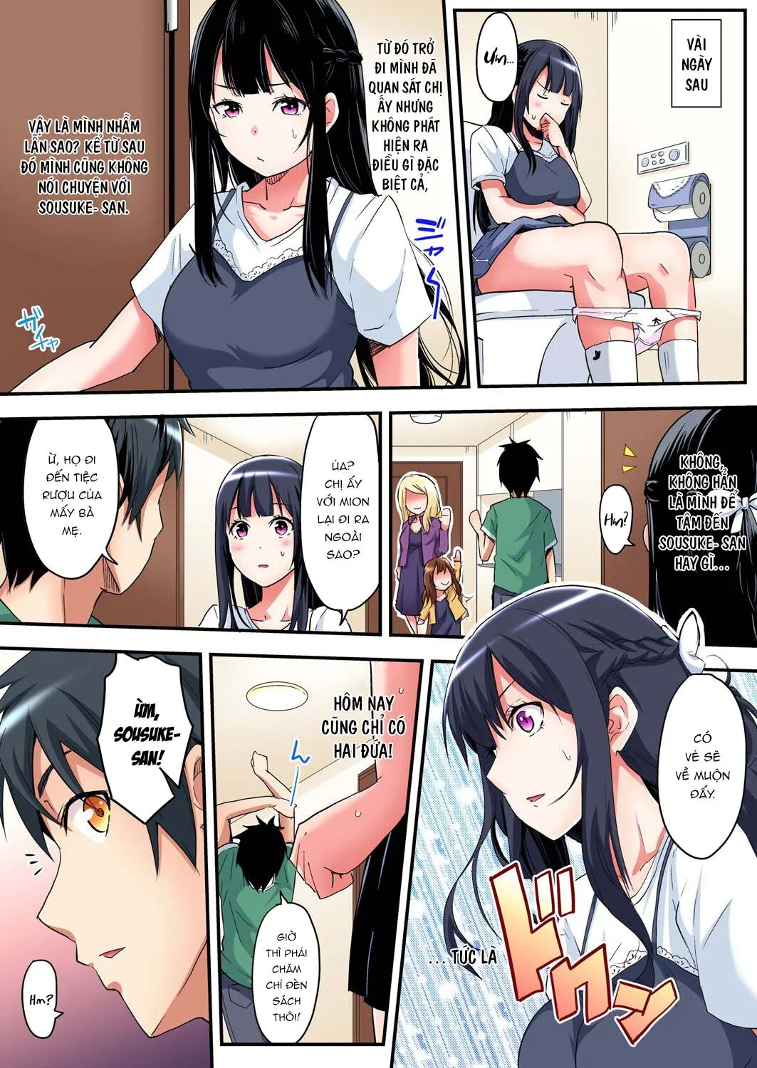 HentaiVN.net - Ảnh 13 - Bà Mẹ Teen Và Các Tư Thế SEX [ギャルママとパコパコSEX～人妻の超絶テクにマジイキ絶頂！] - Chap 6: sếch sếch sếch