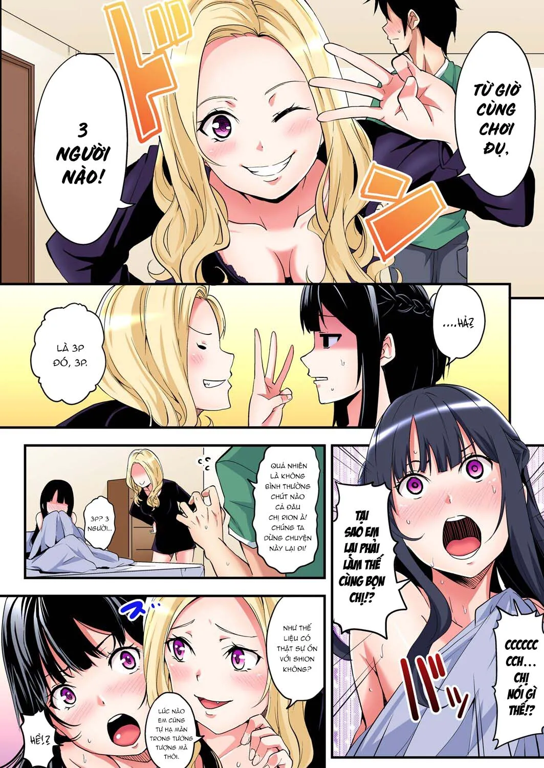 HentaiVN.net - Ảnh 6 - Bà Mẹ Teen Và Các Tư Thế SEX [ギャルママとパコパコSEX～人妻の超絶テクにマジイキ絶頂！] - Chap 7: Chơi em gái!?