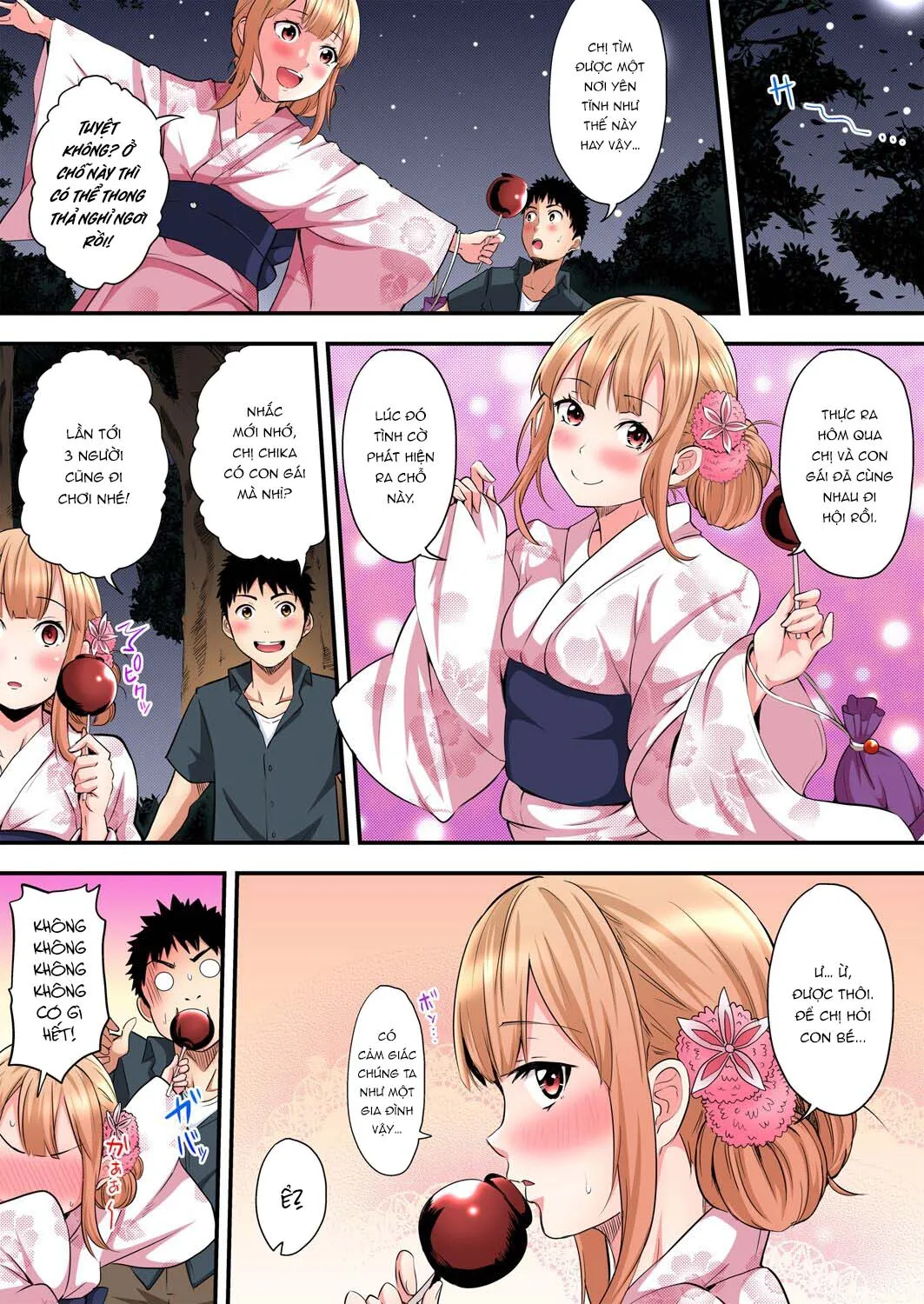 HentaiVN.net - Ảnh 11 - Bà Mẹ Teen Và Các Tư Thế SEX [ギャルママとパコパコSEX～人妻の超絶テクにマジイキ絶頂！] - Chap 10: Bắn [Pháo Hoa [ Cùng Chị Gái Chika