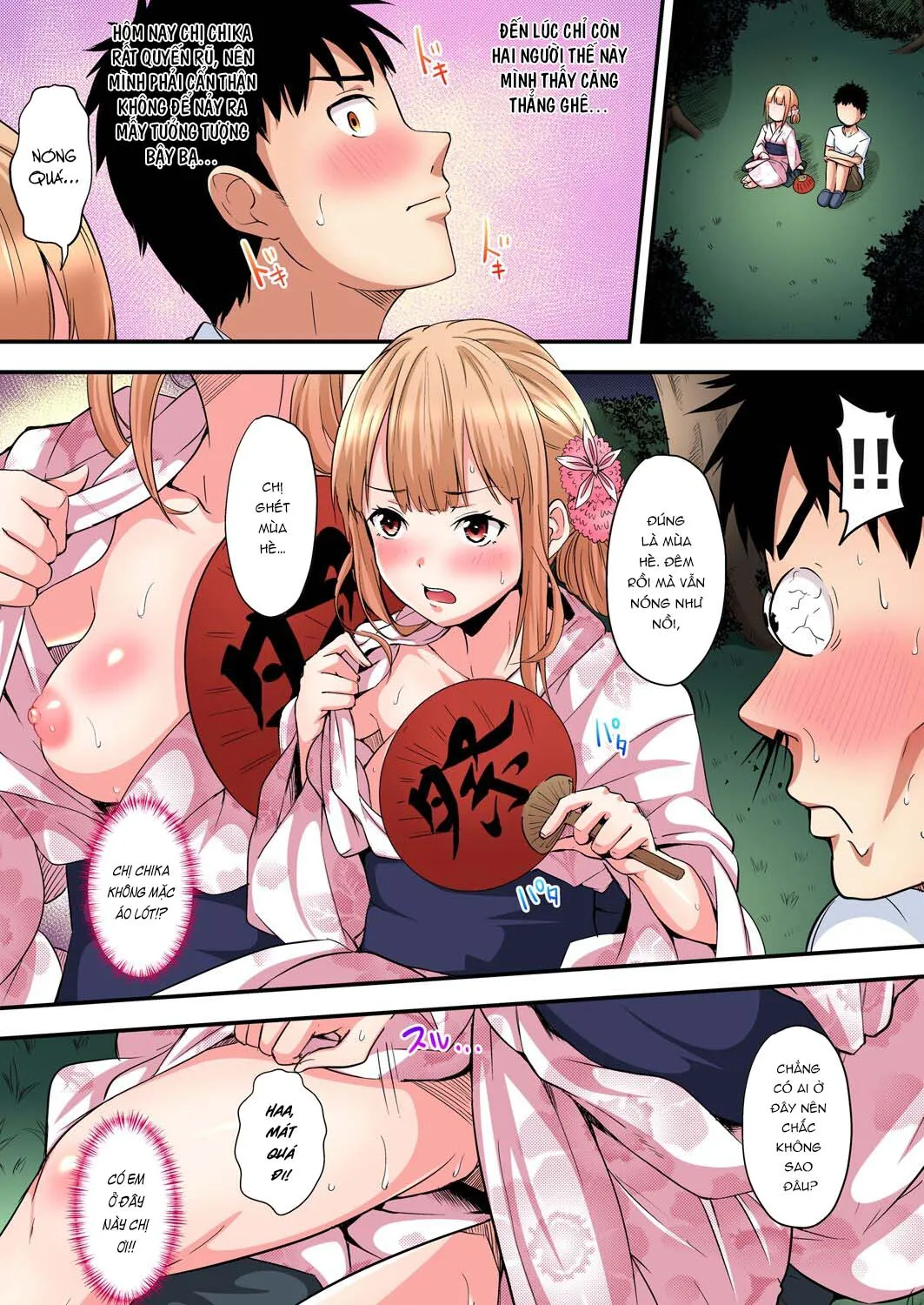 HentaiVN.net - Ảnh 12 - Bà Mẹ Teen Và Các Tư Thế SEX [ギャルママとパコパコSEX～人妻の超絶テクにマジイキ絶頂！] - Chap 10: Bắn [Pháo Hoa [ Cùng Chị Gái Chika