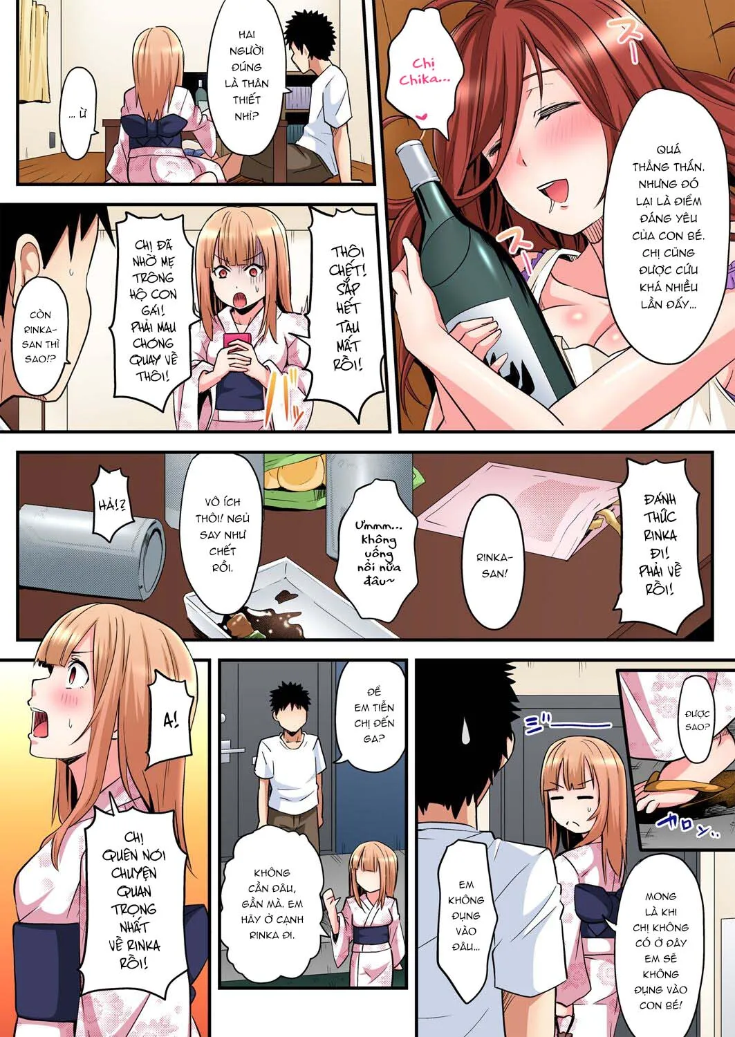 HentaiVN.net - Ảnh 11 - Bà Mẹ Teen Và Các Tư Thế SEX [ギャルママとパコパコSEX～人妻の超絶テクにマジイキ絶頂！] - Chap 11: Va chạm Rika-chan