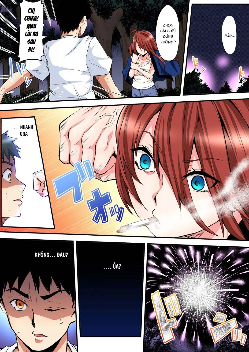 HentaiVN.net - Ảnh 3 - Bà Mẹ Teen Và Các Tư Thế SEX [ギャルママとパコパコSEX～人妻の超絶テクにマジイキ絶頂！] - Chap 11: Va chạm Rika-chan