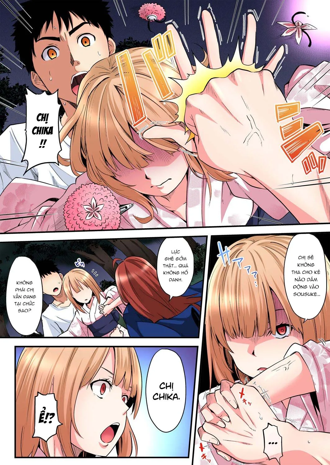 HentaiVN.net - Ảnh 4 - Bà Mẹ Teen Và Các Tư Thế SEX [ギャルママとパコパコSEX～人妻の超絶テクにマジイキ絶頂！] - Chap 11: Va chạm Rika-chan
