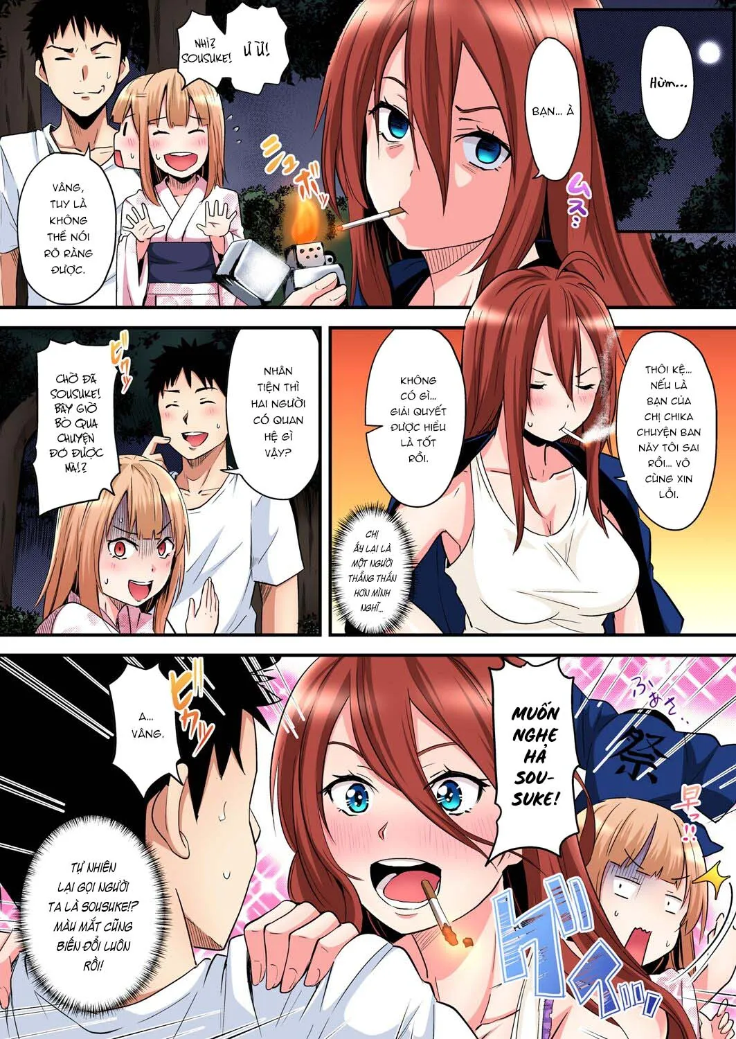 HentaiVN.net - Ảnh 7 - Bà Mẹ Teen Và Các Tư Thế SEX [ギャルママとパコパコSEX～人妻の超絶テクにマジイキ絶頂！] - Chap 11: Va chạm Rika-chan