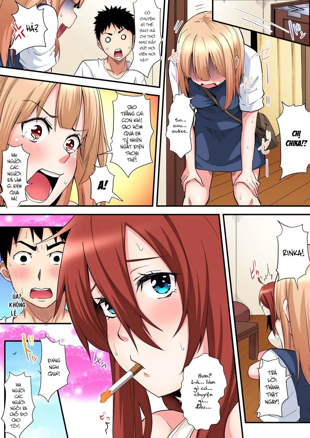 HentaiVN.net - Ảnh 27 - Bà Mẹ Teen Và Các Tư Thế SEX [ギャルママとパコパコSEX～人妻の超絶テクにマジイキ絶頂！] - Chap 12: Va chạm Rika-chan (2)