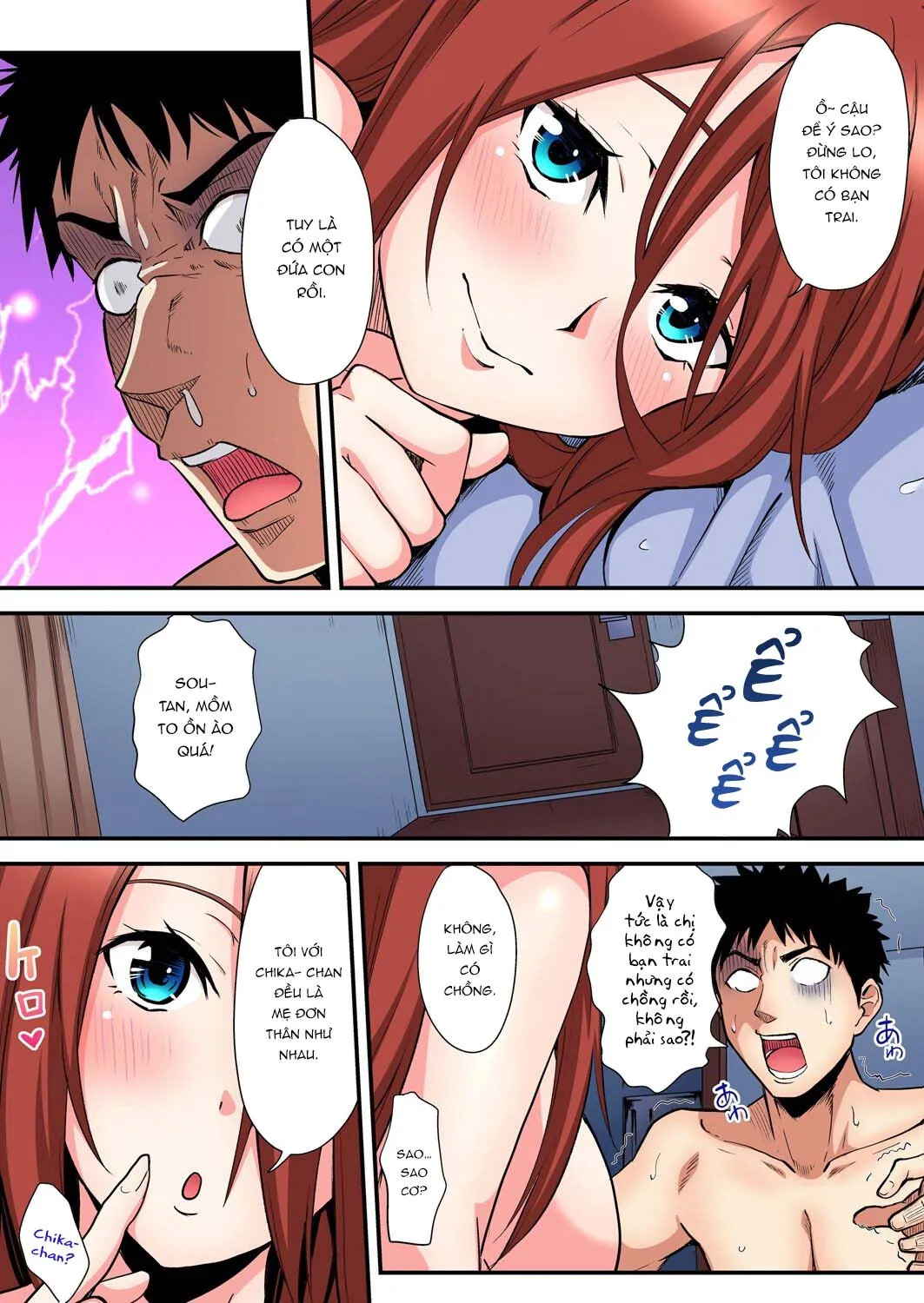 HentaiVN.net - Ảnh 9 - Bà Mẹ Teen Và Các Tư Thế SEX [ギャルママとパコパコSEX～人妻の超絶テクにマジイキ絶頂！] - Chap 12: Va chạm Rika-chan (2)