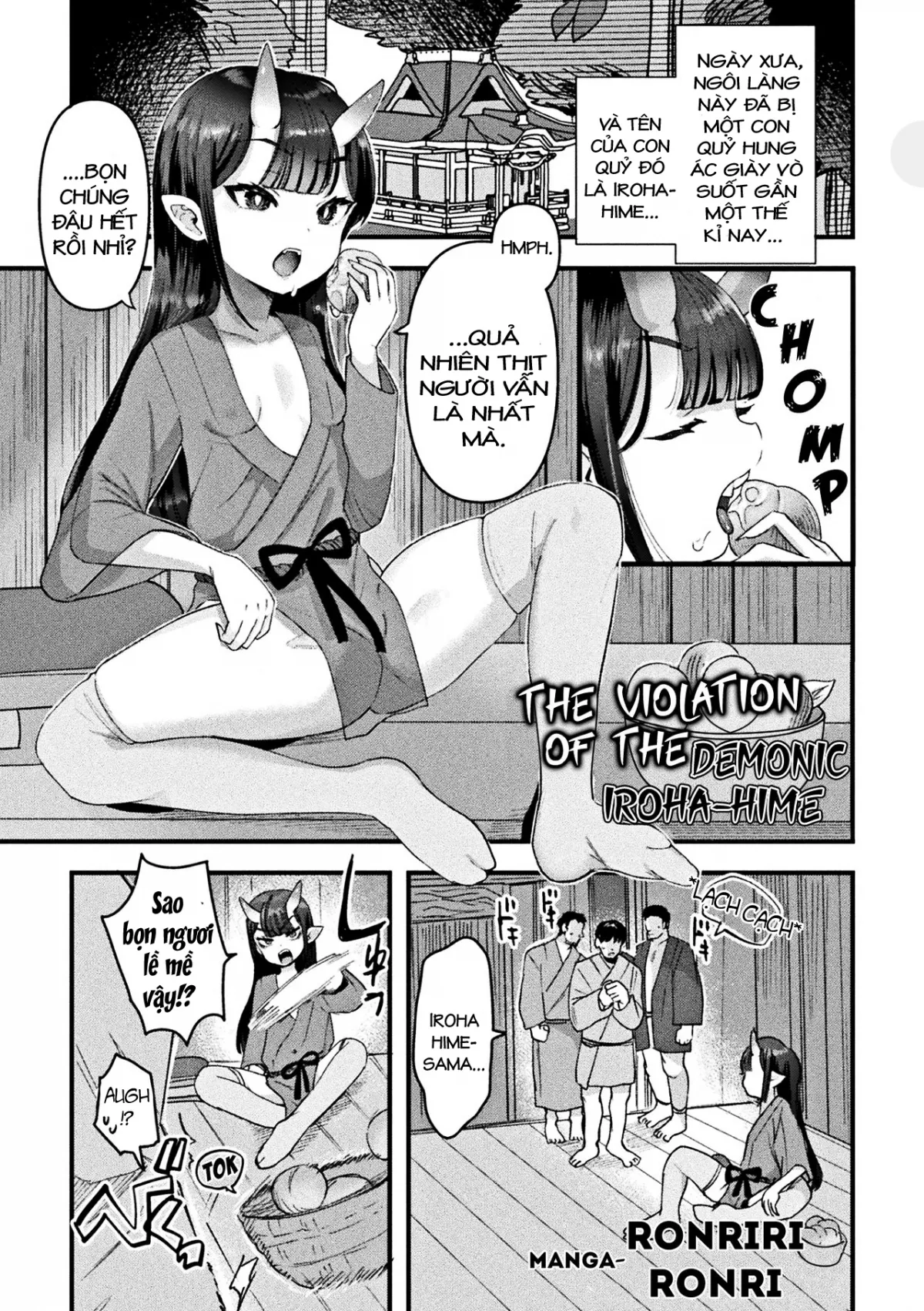 HentaiVN.net - Ảnh 3 - Loli-babaa Kyousei Tanetsuke Ecchi! - Chap 1