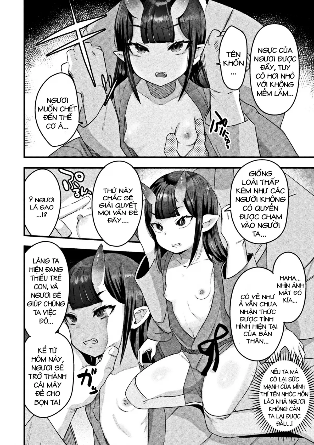 HentaiVN.net - Ảnh 6 - Loli-babaa Kyousei Tanetsuke Ecchi! - Chap 1