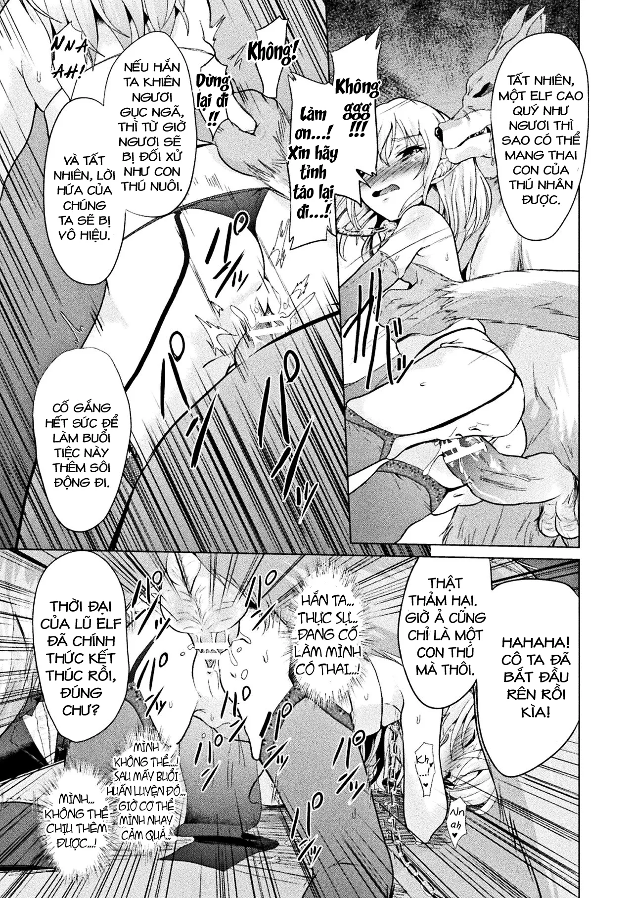 HentaiVN.net - Ảnh 17 - Loli-babaa Kyousei Tanetsuke Ecchi! - Chap 2