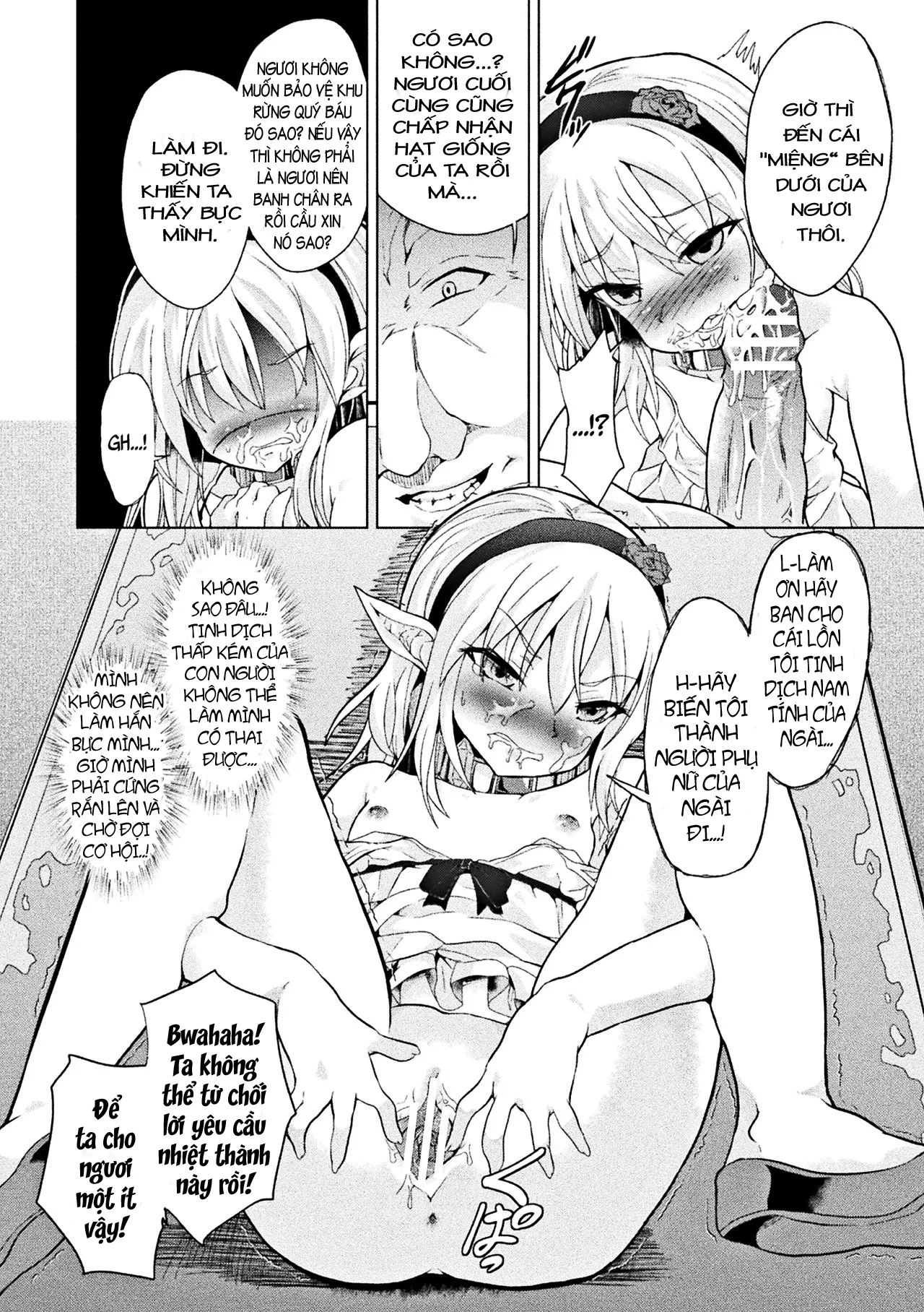 HentaiVN.net - Ảnh 8 - Loli-babaa Kyousei Tanetsuke Ecchi! - Chap 2