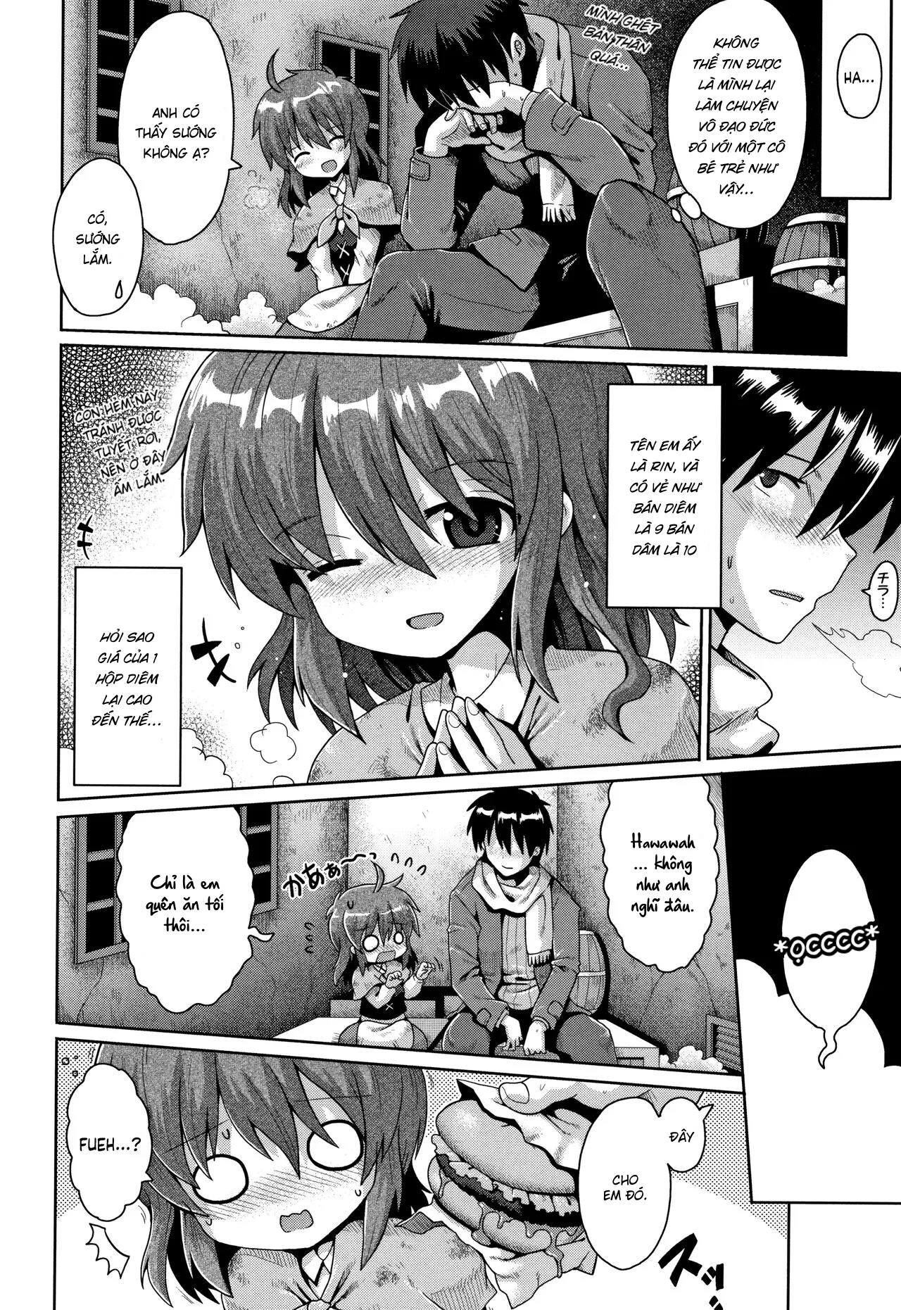 HentaiVN.net - Ảnh 6 - Cô bé bán diêm [The Little Bitch Girl, ビッチ売りの少女] - Oneshot