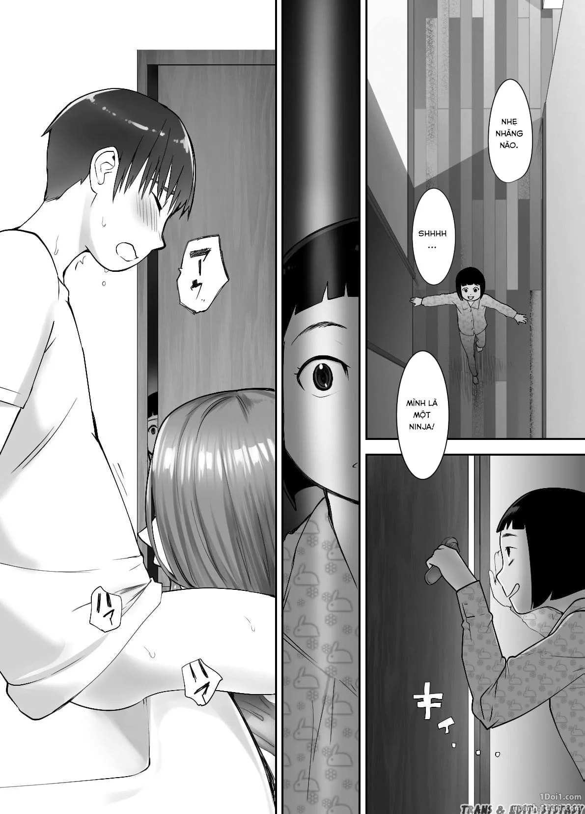 HentaiVN.net - Ảnh 15 - Thịt mẹ bạn [Osananajimi ga Mama to Yatte Imasu. ; My Childhood Friend is Doing It with My Mom] - Chap 1