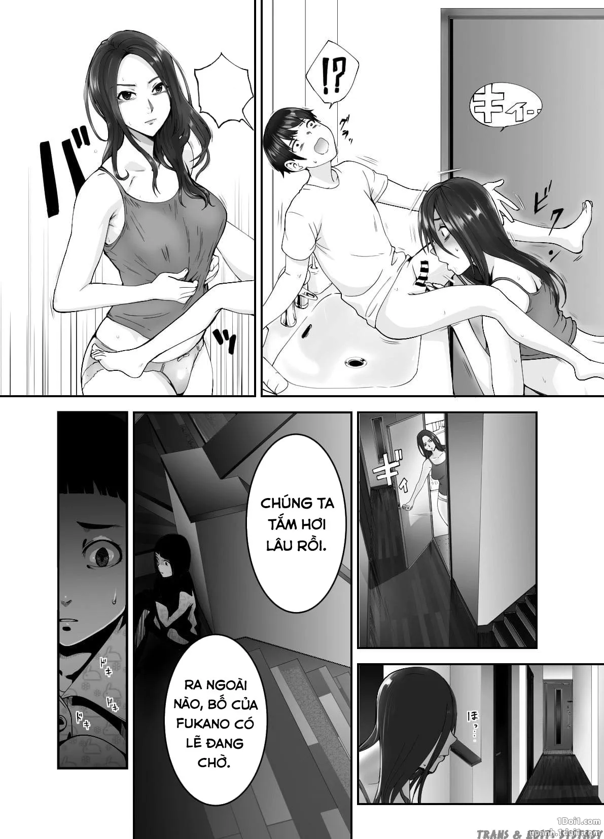 HentaiVN.net - Ảnh 24 - Thịt mẹ bạn [Osananajimi ga Mama to Yatte Imasu. ; My Childhood Friend is Doing It with My Mom] - Chap 1